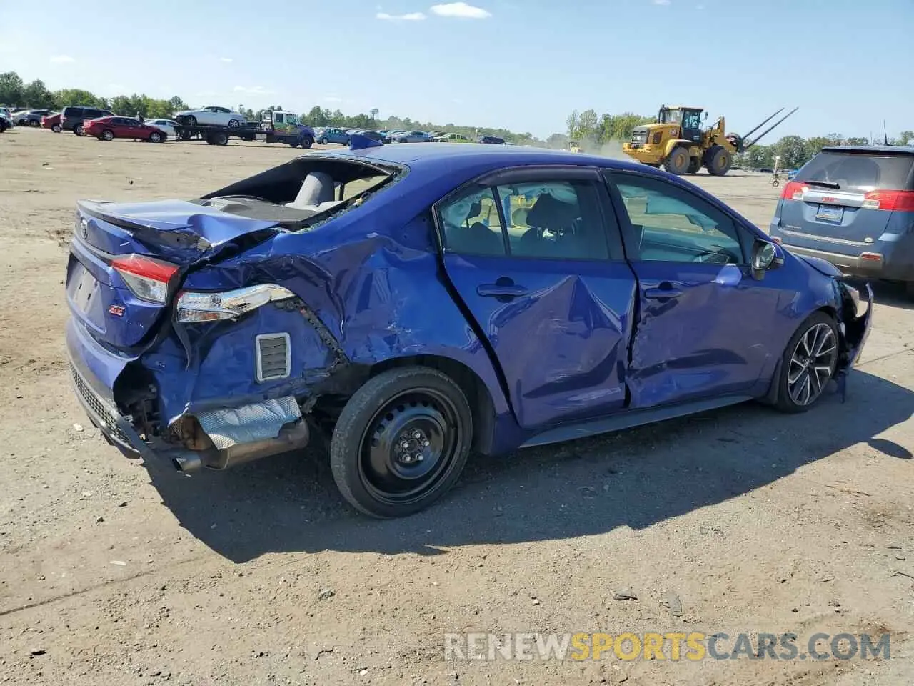 3 Photograph of a damaged car JTDS4RCE9LJ001168 TOYOTA COROLLA 2020
