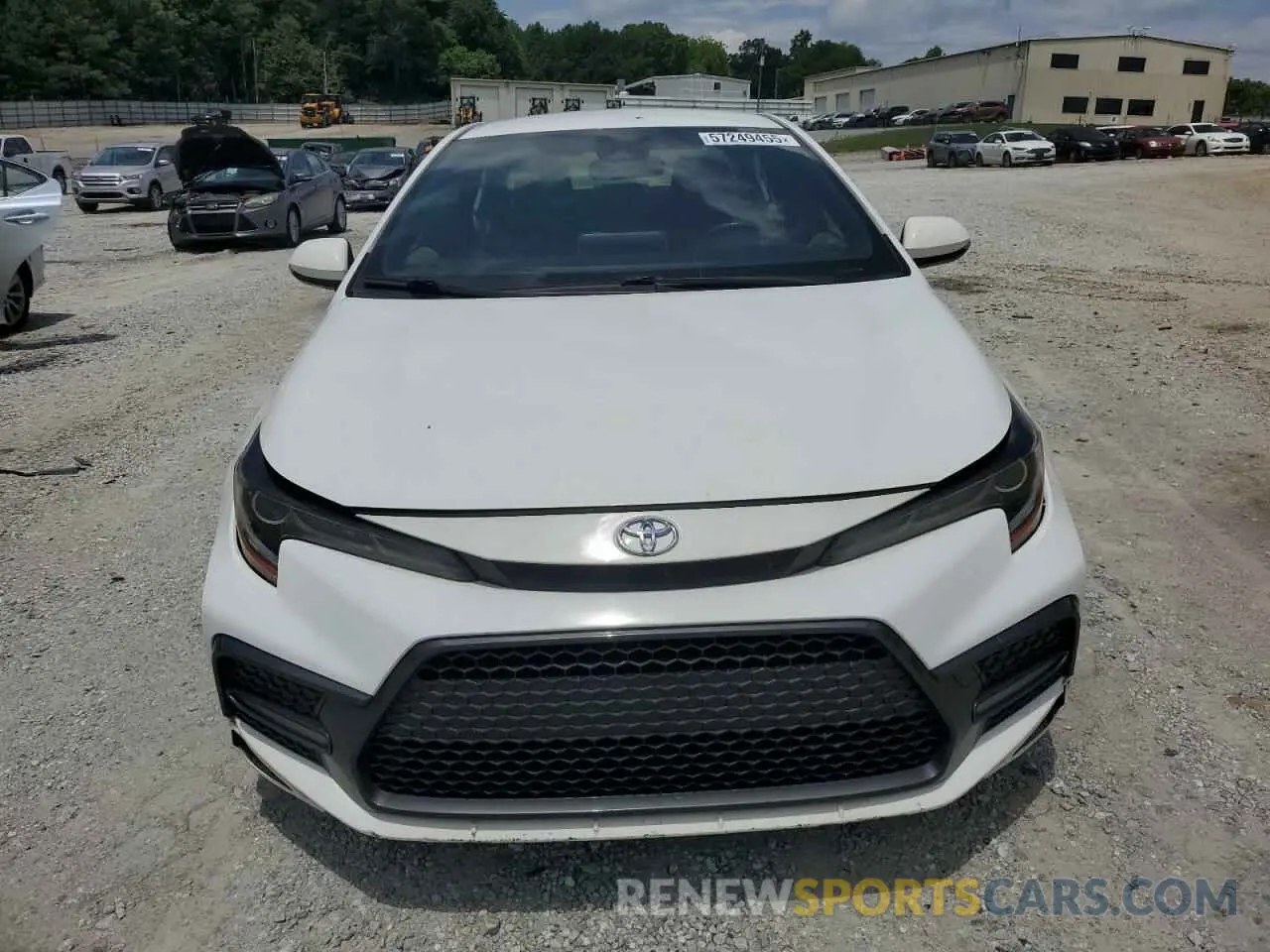 5 Photograph of a damaged car JTDS4RCE9LJ003714 TOYOTA COROLLA 2020