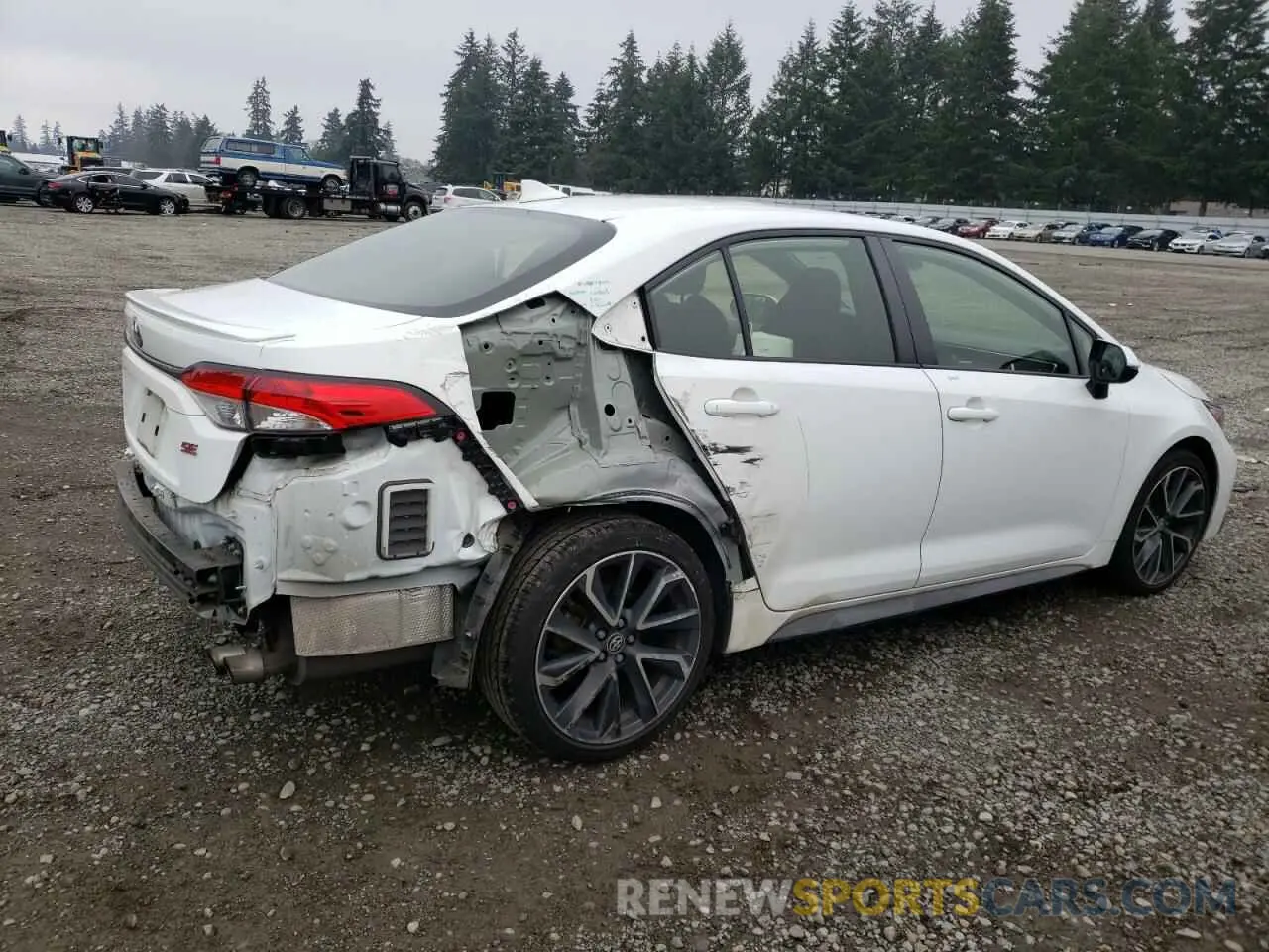 3 Photograph of a damaged car JTDS4RCE9LJ018228 TOYOTA COROLLA 2020