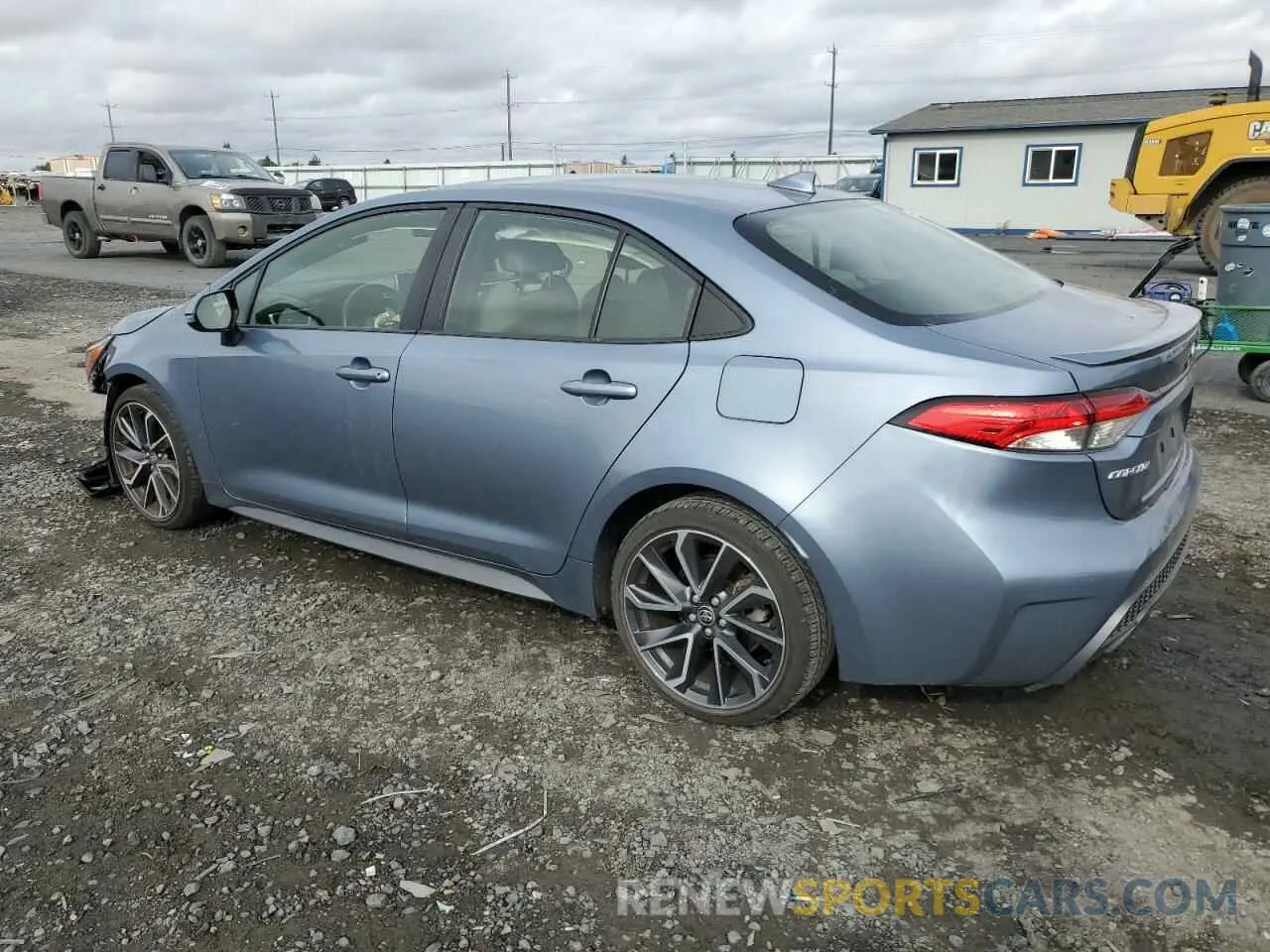 2 Photograph of a damaged car JTDS4RCE9LJ025826 TOYOTA COROLLA 2020
