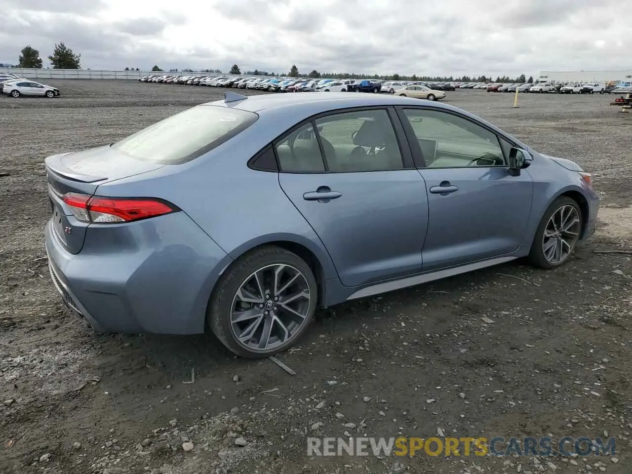 3 Photograph of a damaged car JTDS4RCE9LJ025826 TOYOTA COROLLA 2020