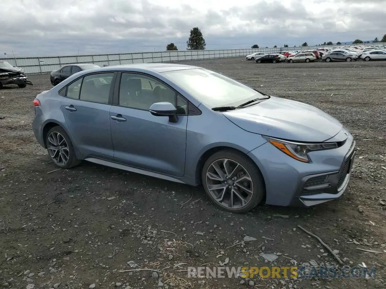 4 Photograph of a damaged car JTDS4RCE9LJ025826 TOYOTA COROLLA 2020