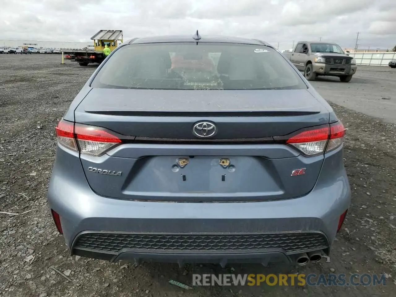 6 Photograph of a damaged car JTDS4RCE9LJ025826 TOYOTA COROLLA 2020