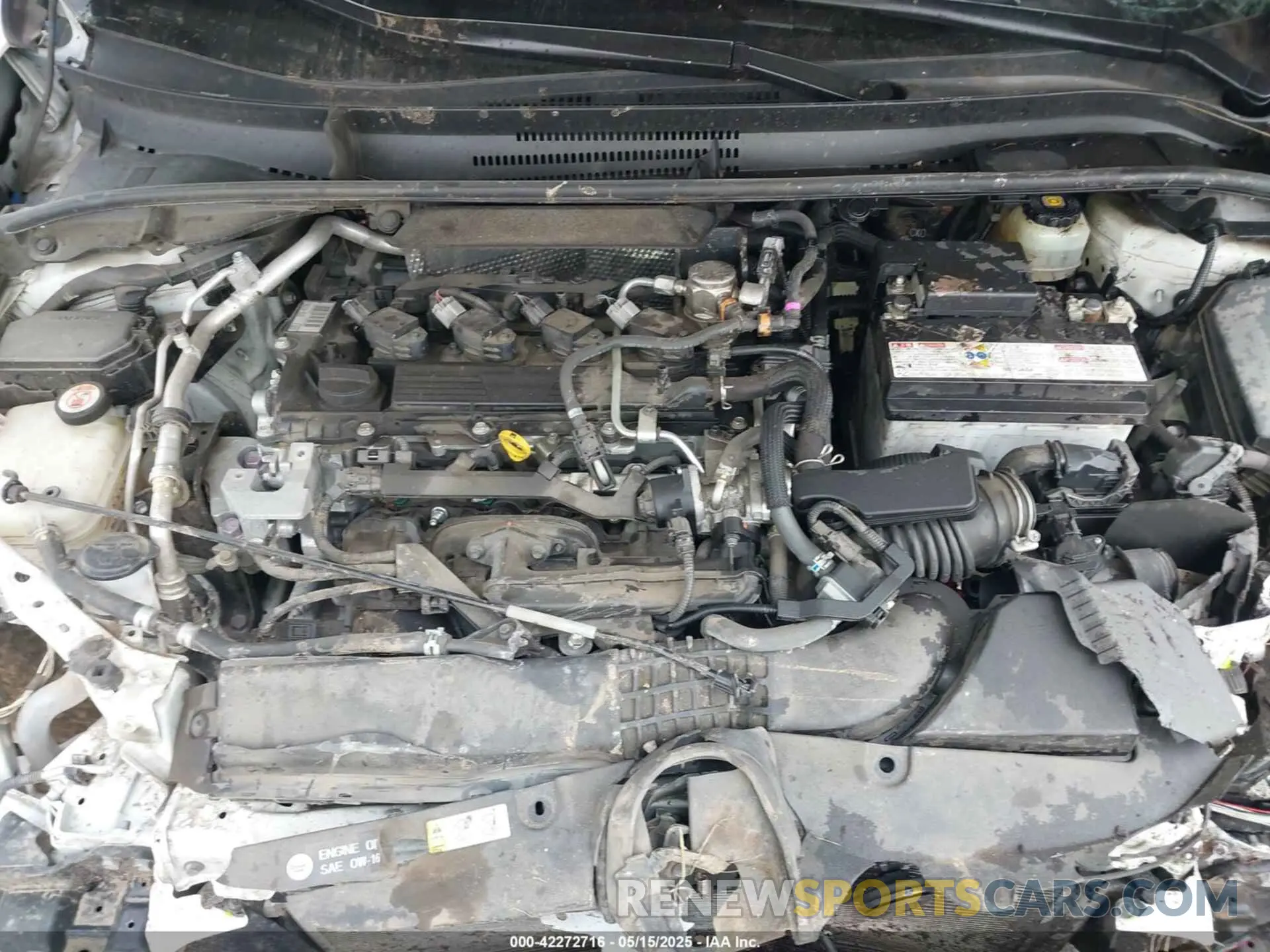 10 Photograph of a damaged car JTDS4RCE9LJ030427 TOYOTA COROLLA 2020