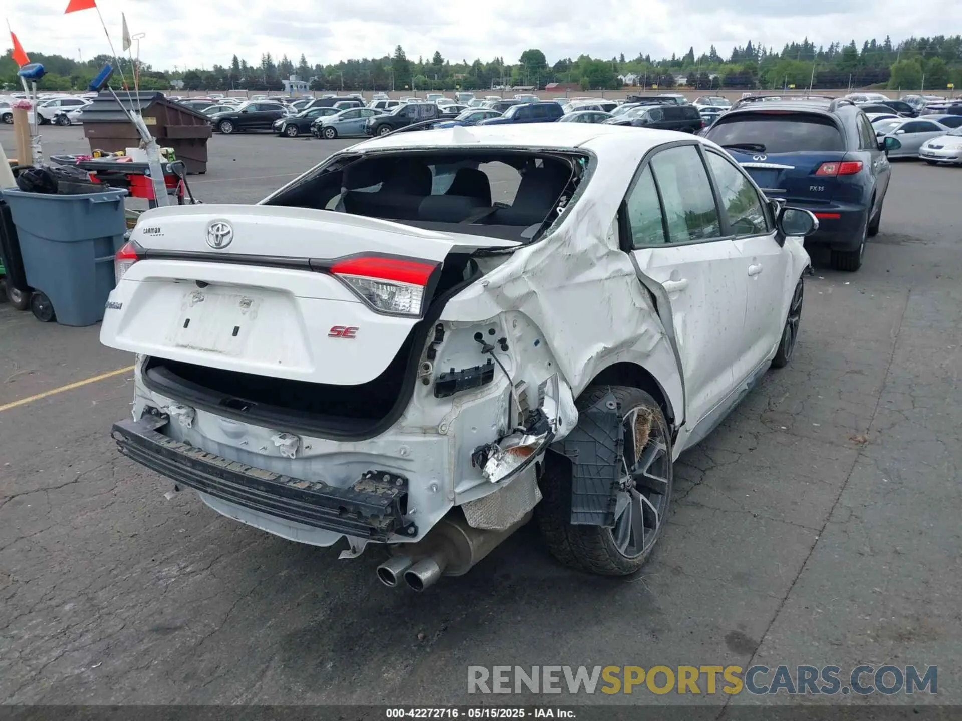 4 Photograph of a damaged car JTDS4RCE9LJ030427 TOYOTA COROLLA 2020
