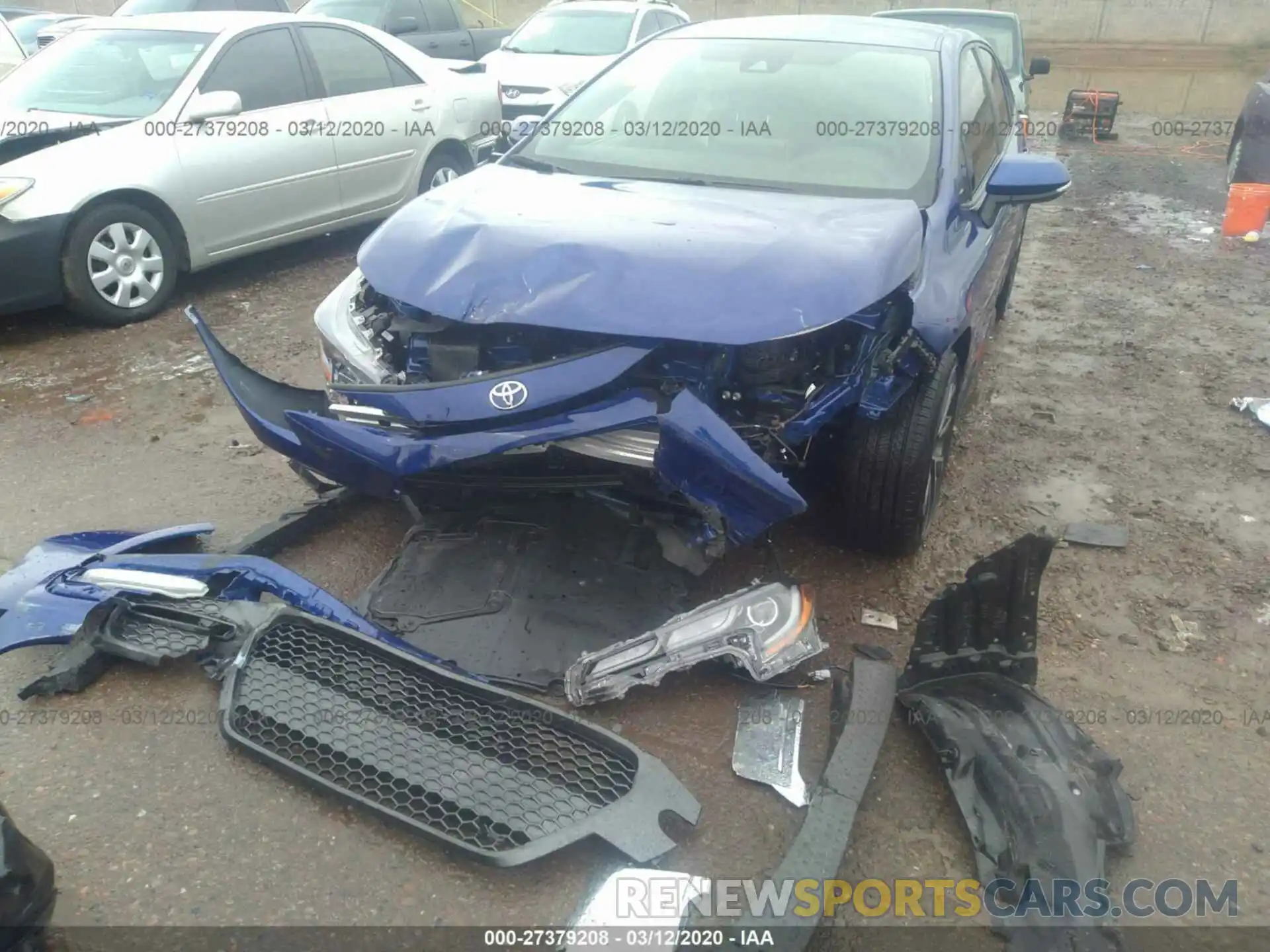 6 Photograph of a damaged car JTDS4RCE9LJ034235 TOYOTA COROLLA 2020