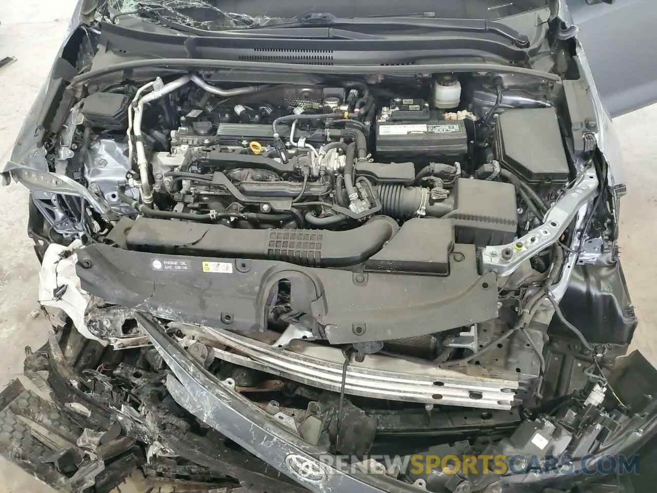 11 Photograph of a damaged car JTDS4RCE9LJ037619 TOYOTA COROLLA 2020