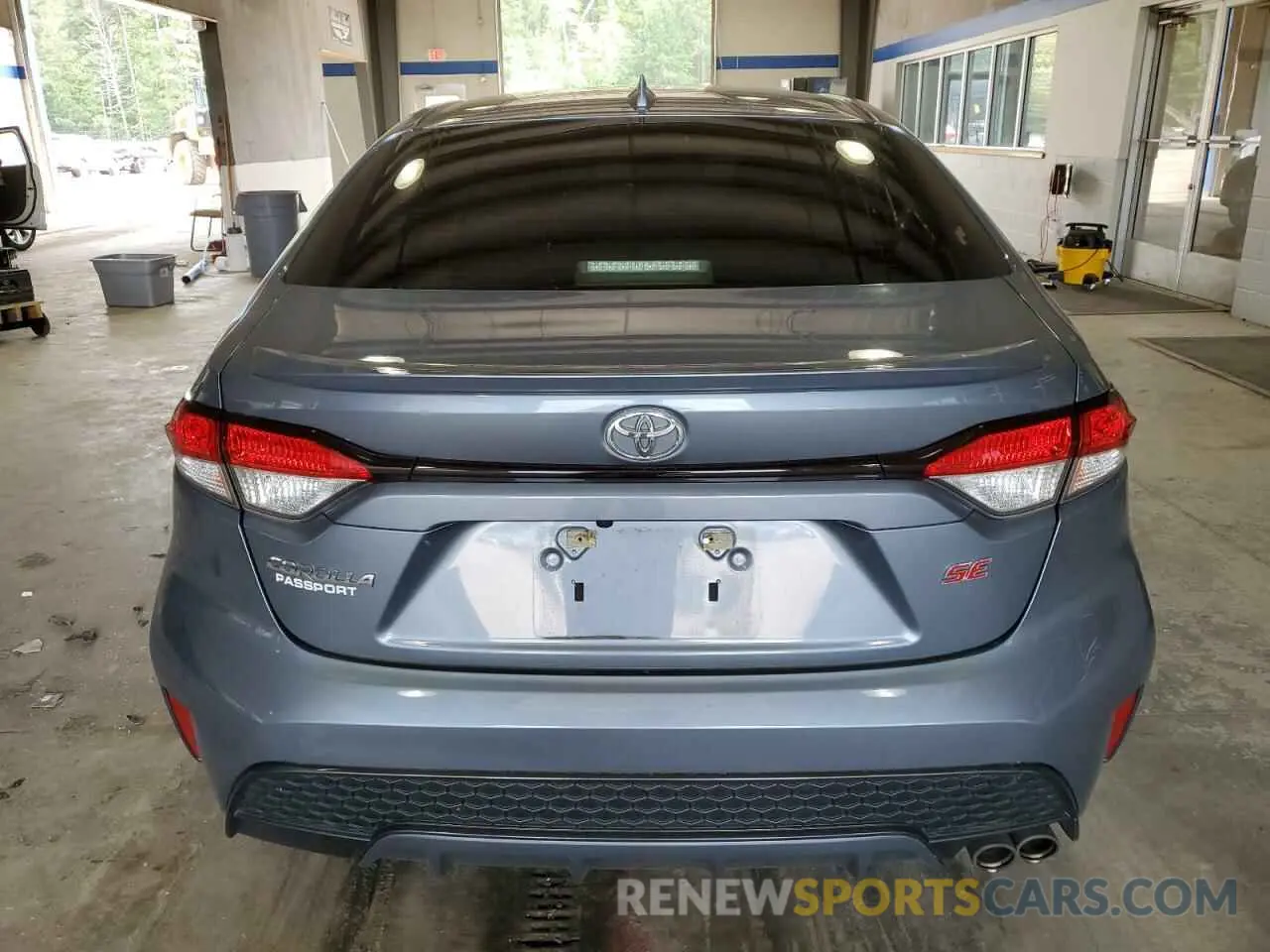 6 Photograph of a damaged car JTDS4RCE9LJ037619 TOYOTA COROLLA 2020