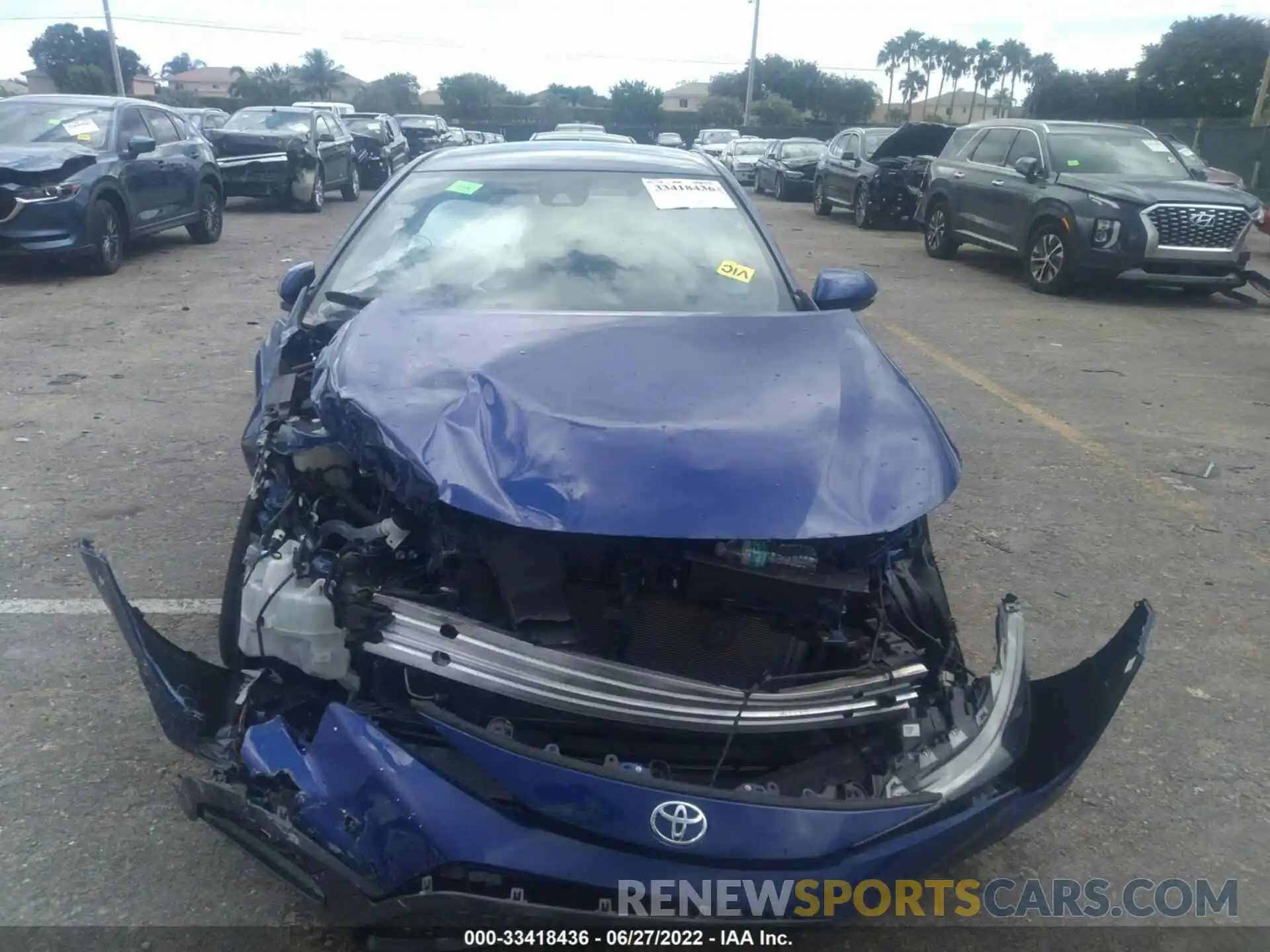 6 Photograph of a damaged car JTDS4RCE9LJ038995 TOYOTA COROLLA 2020