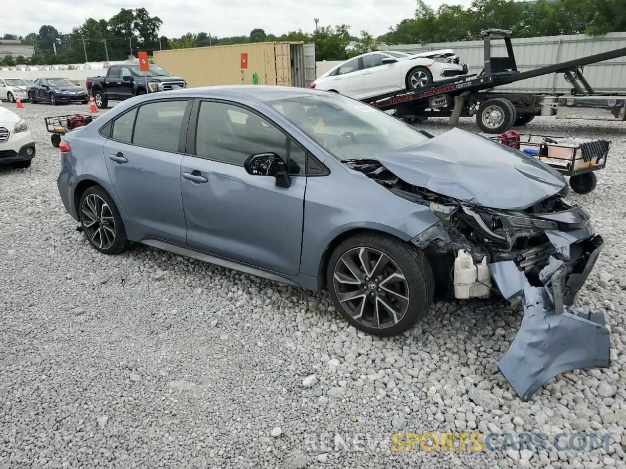 4 Photograph of a damaged car JTDS4RCE9LJ050385 TOYOTA COROLLA 2020
