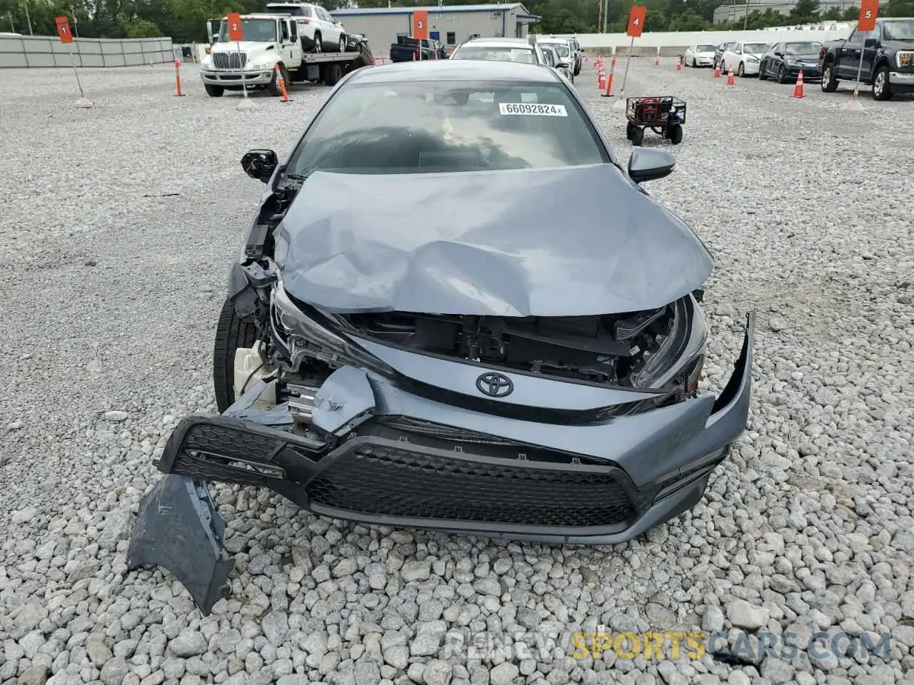 5 Photograph of a damaged car JTDS4RCE9LJ050385 TOYOTA COROLLA 2020