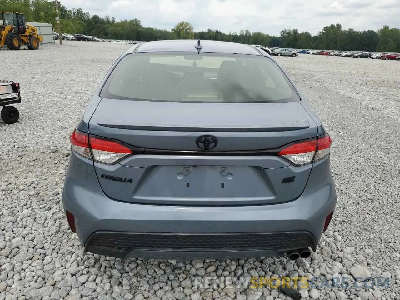6 Photograph of a damaged car JTDS4RCE9LJ050385 TOYOTA COROLLA 2020