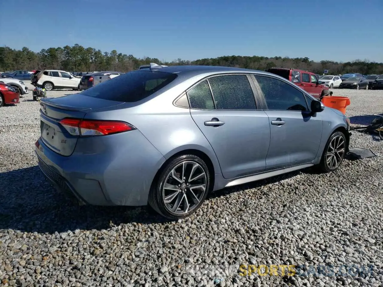 3 Photograph of a damaged car JTDS4RCEXLJ001387 TOYOTA COROLLA 2020