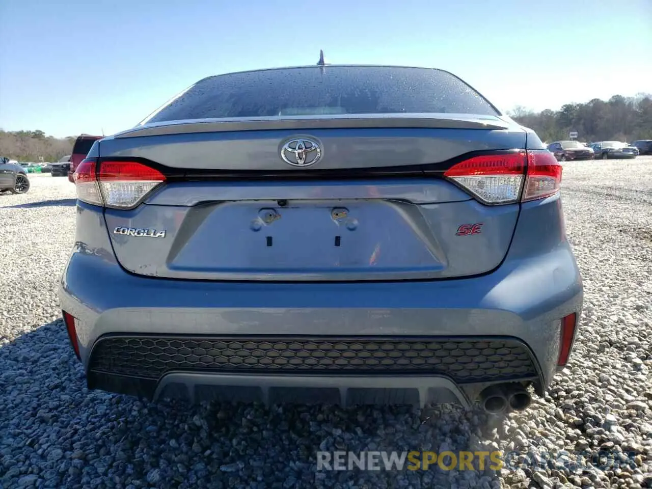 6 Photograph of a damaged car JTDS4RCEXLJ001387 TOYOTA COROLLA 2020