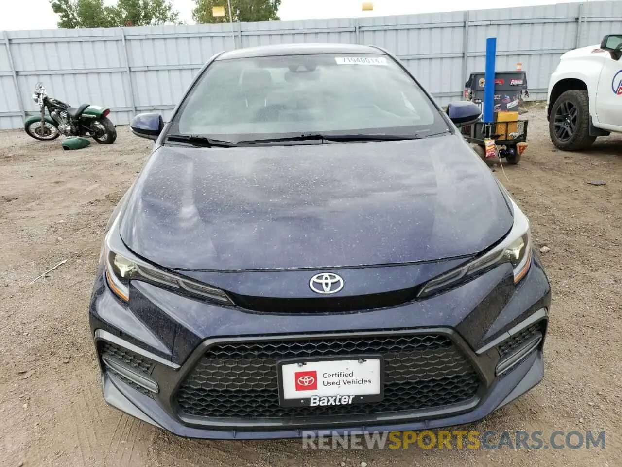 5 Photograph of a damaged car JTDS4RCEXLJ001700 TOYOTA COROLLA 2020