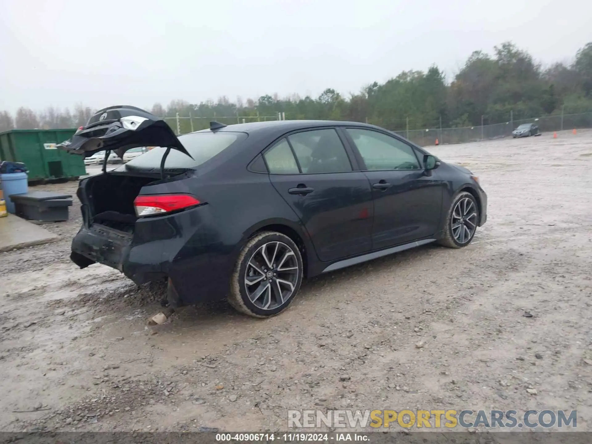 4 Photograph of a damaged car JTDS4RCEXLJ008193 TOYOTA COROLLA 2020