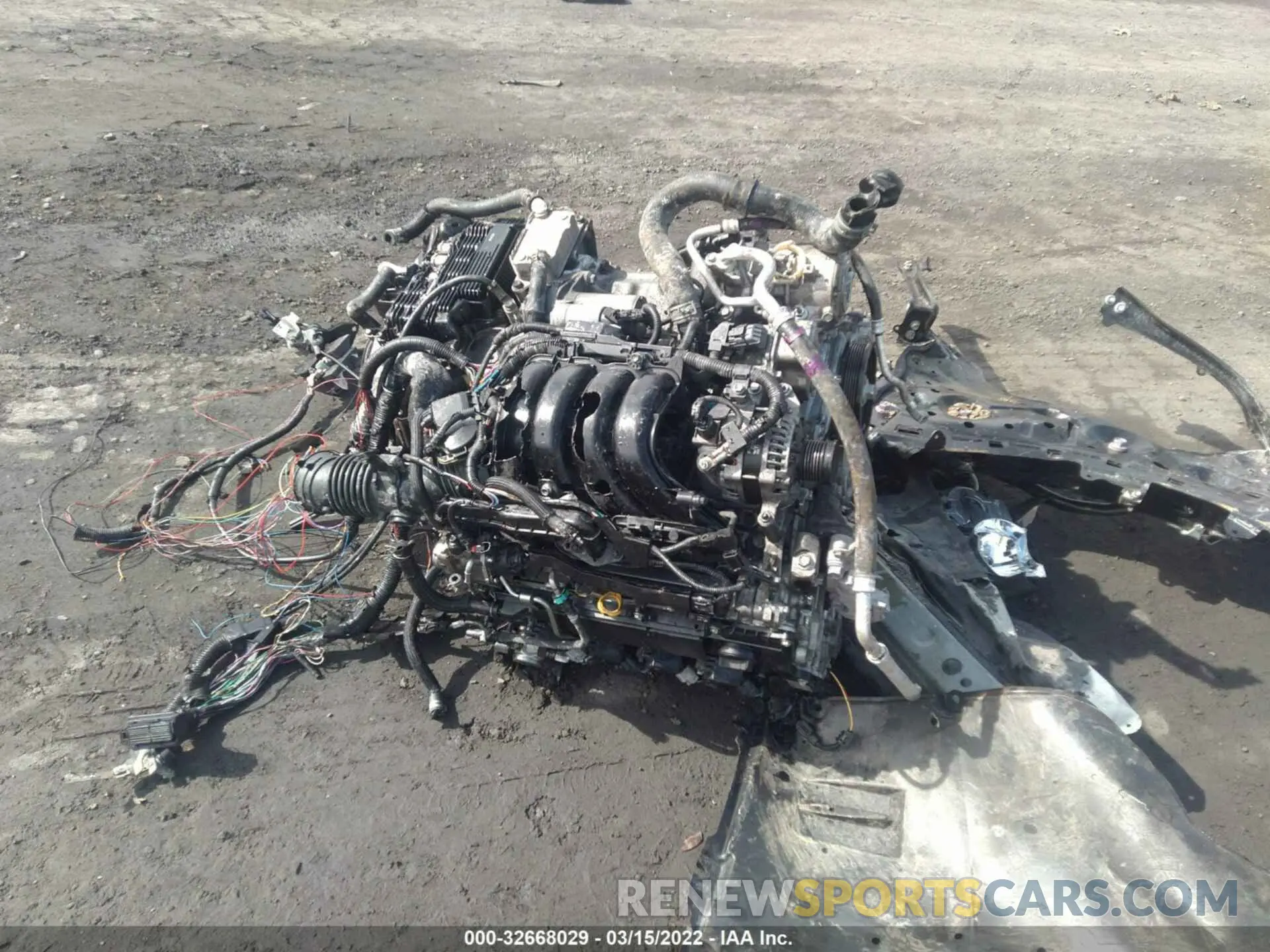 10 Photograph of a damaged car JTDS4RCEXLJ009814 TOYOTA COROLLA 2020