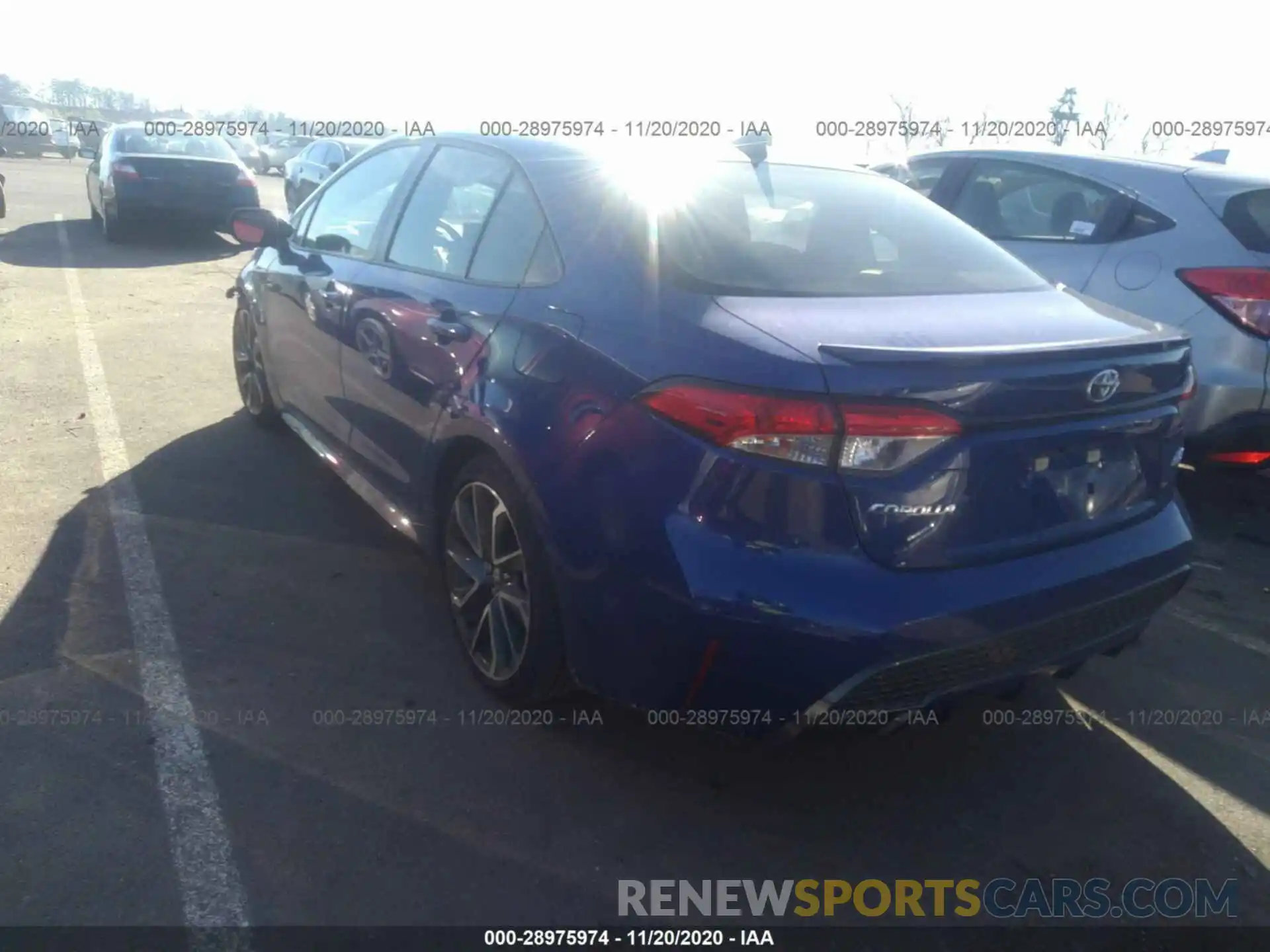 3 Photograph of a damaged car JTDS4RCEXLJ012261 TOYOTA COROLLA 2020