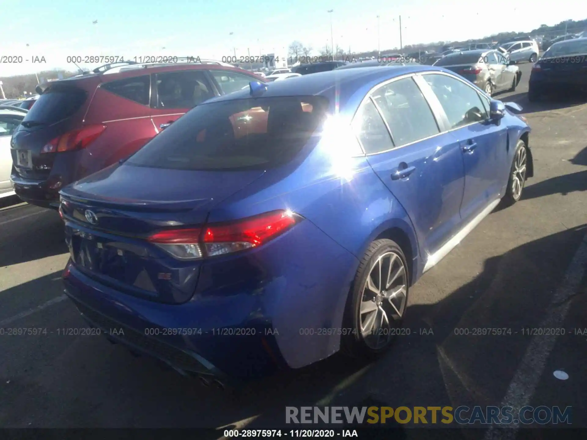 4 Photograph of a damaged car JTDS4RCEXLJ012261 TOYOTA COROLLA 2020