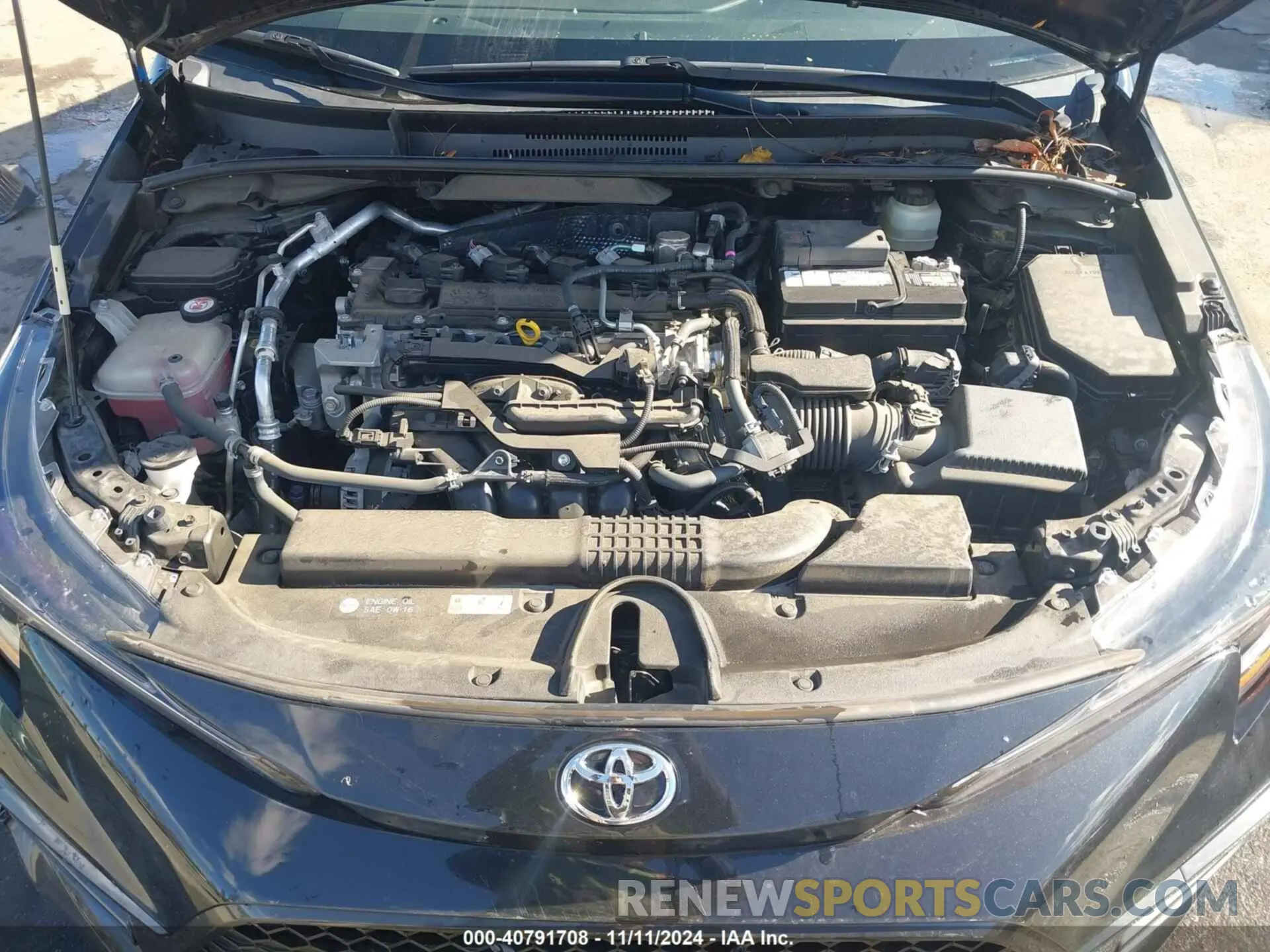 10 Photograph of a damaged car JTDS4RCEXLJ013619 TOYOTA COROLLA 2020