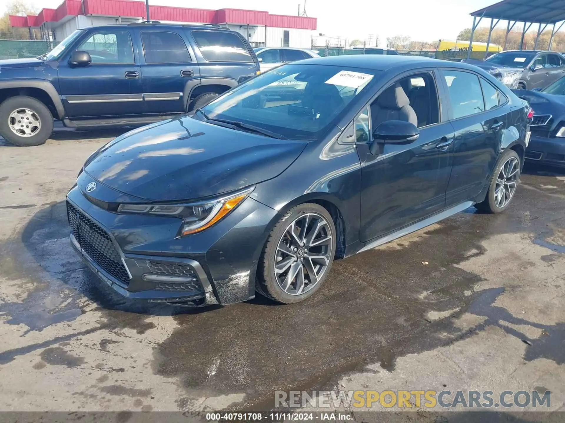 2 Photograph of a damaged car JTDS4RCEXLJ013619 TOYOTA COROLLA 2020