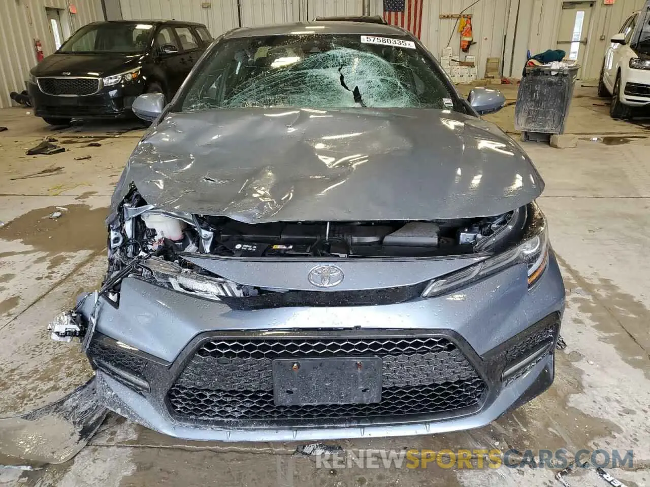 5 Photograph of a damaged car JTDS4RCEXLJ014284 TOYOTA COROLLA 2020