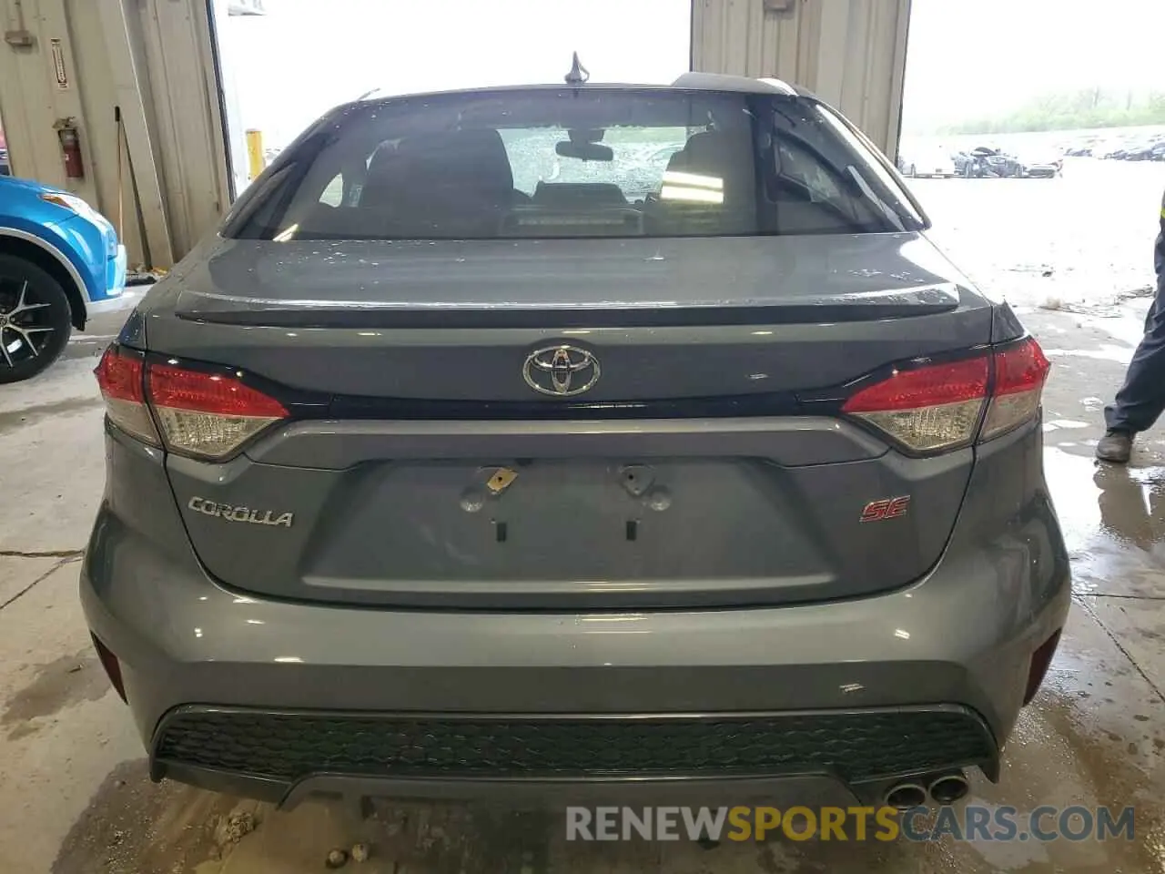 6 Photograph of a damaged car JTDS4RCEXLJ014284 TOYOTA COROLLA 2020