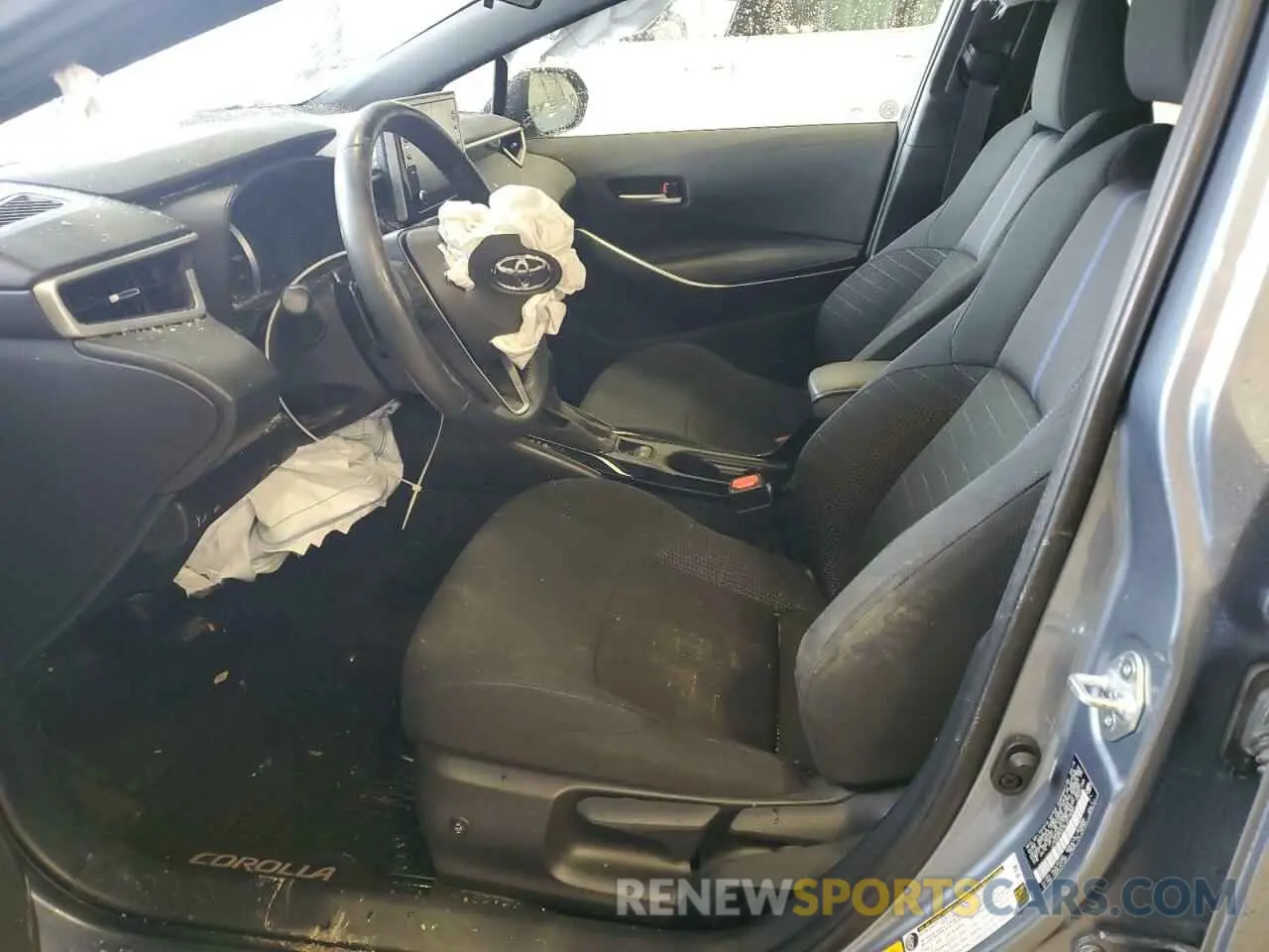 7 Photograph of a damaged car JTDS4RCEXLJ014284 TOYOTA COROLLA 2020