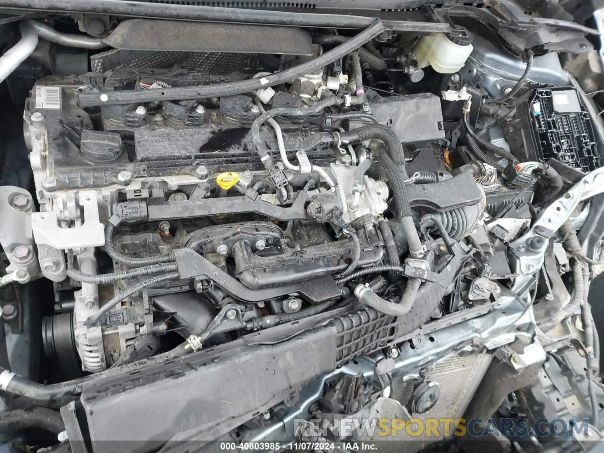 10 Photograph of a damaged car JTDS4RCEXLJ014754 TOYOTA COROLLA 2020