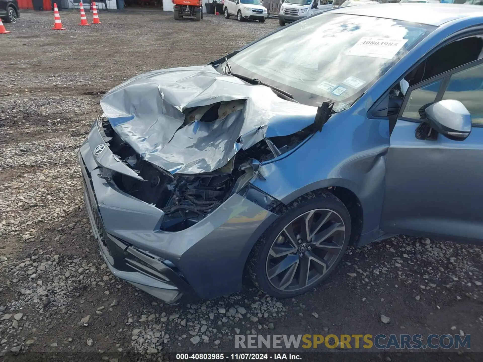 6 Photograph of a damaged car JTDS4RCEXLJ014754 TOYOTA COROLLA 2020