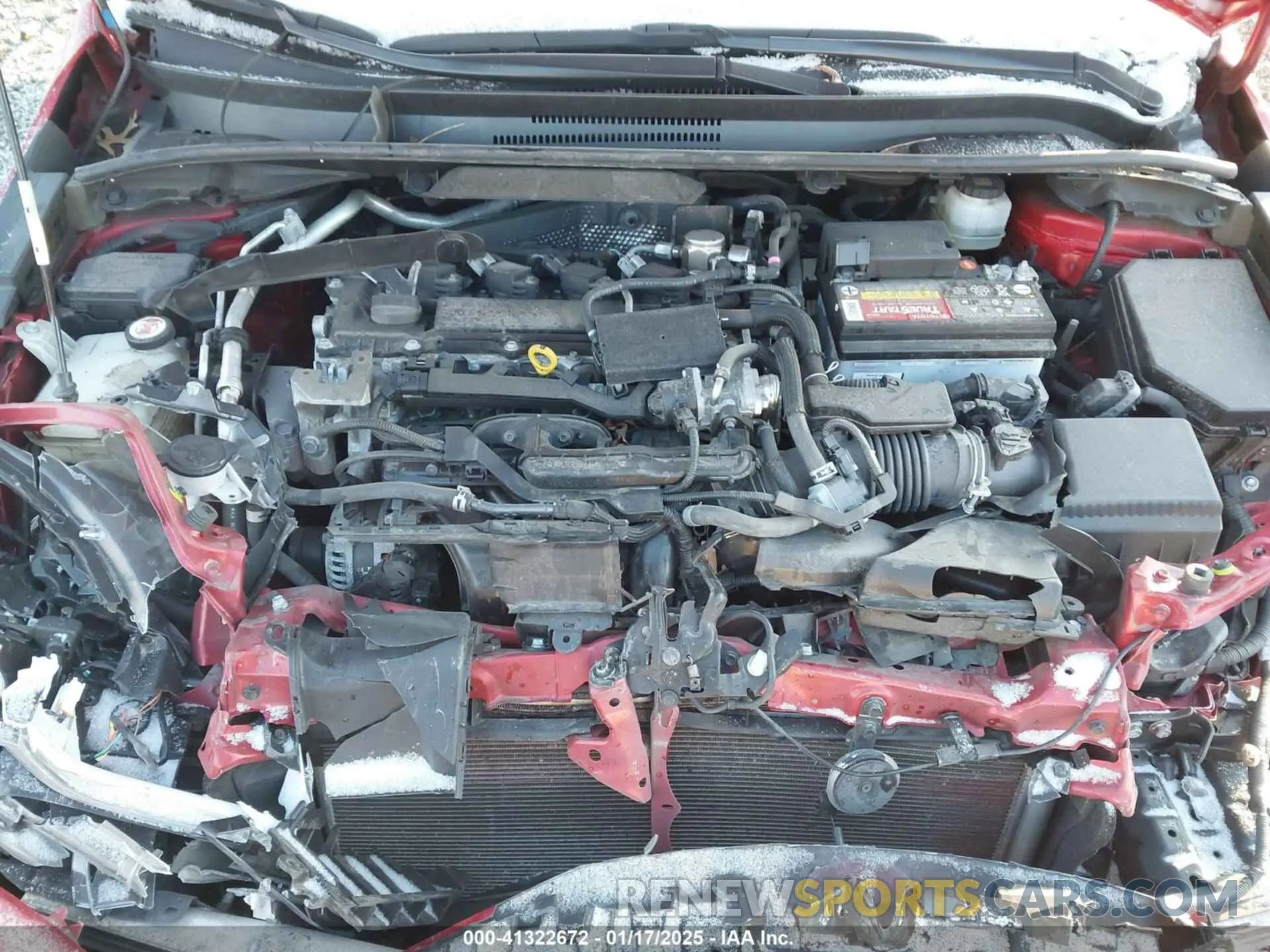 10 Photograph of a damaged car JTDS4RCEXLJ014799 TOYOTA COROLLA 2020