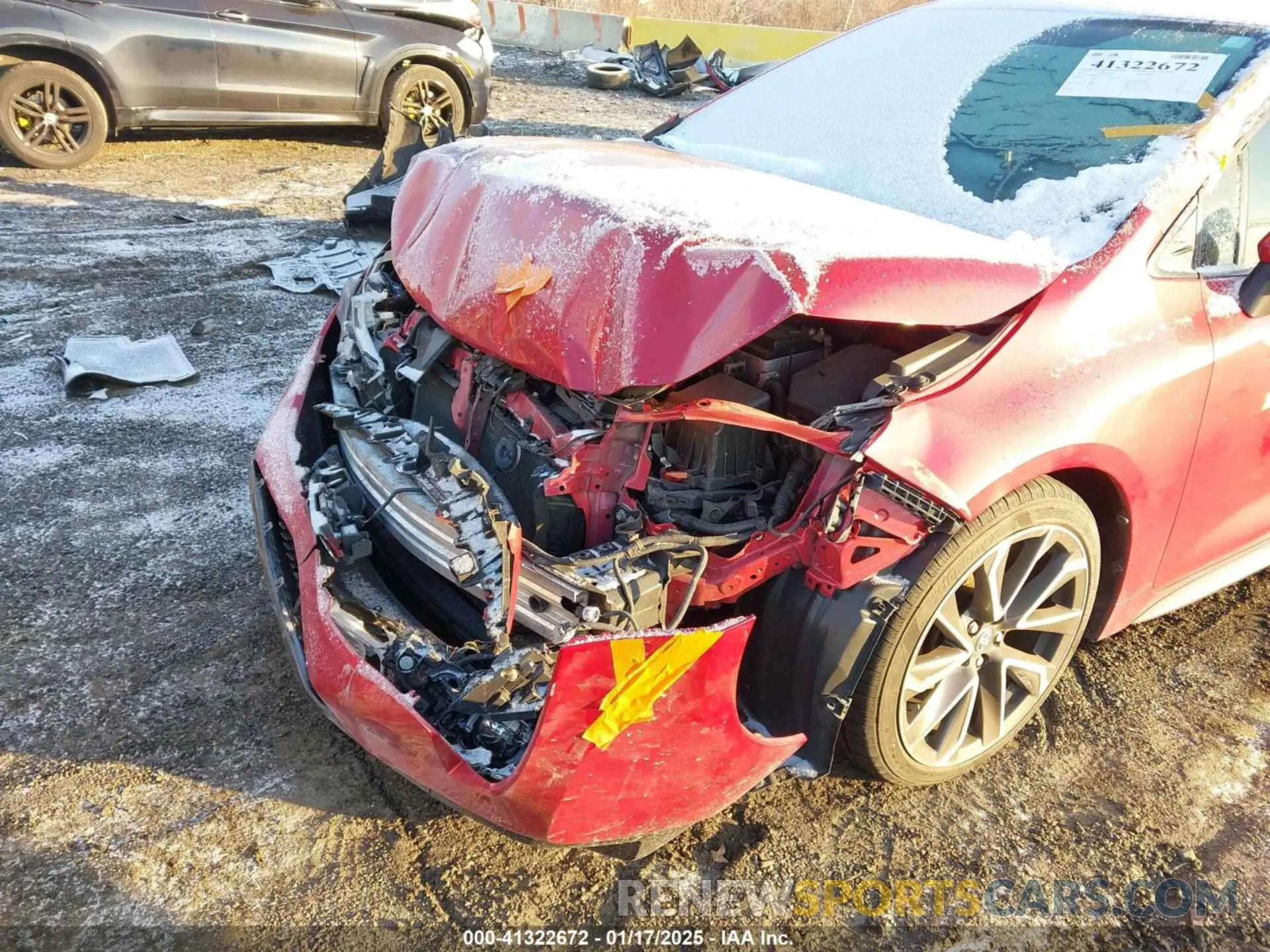 6 Photograph of a damaged car JTDS4RCEXLJ014799 TOYOTA COROLLA 2020