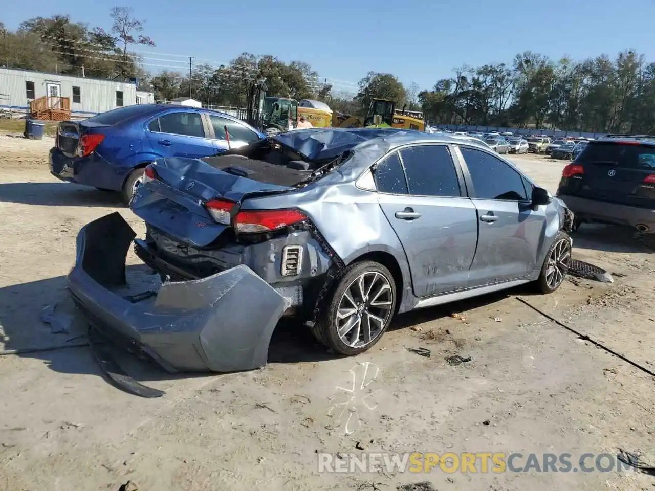 3 Photograph of a damaged car JTDS4RCEXLJ016987 TOYOTA COROLLA 2020