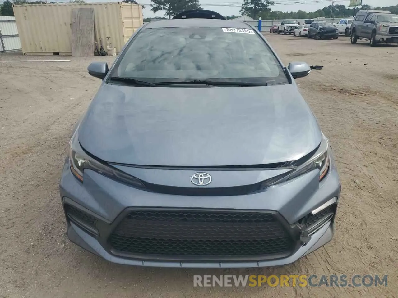 5 Photograph of a damaged car JTDS4RCEXLJ018481 TOYOTA COROLLA 2020