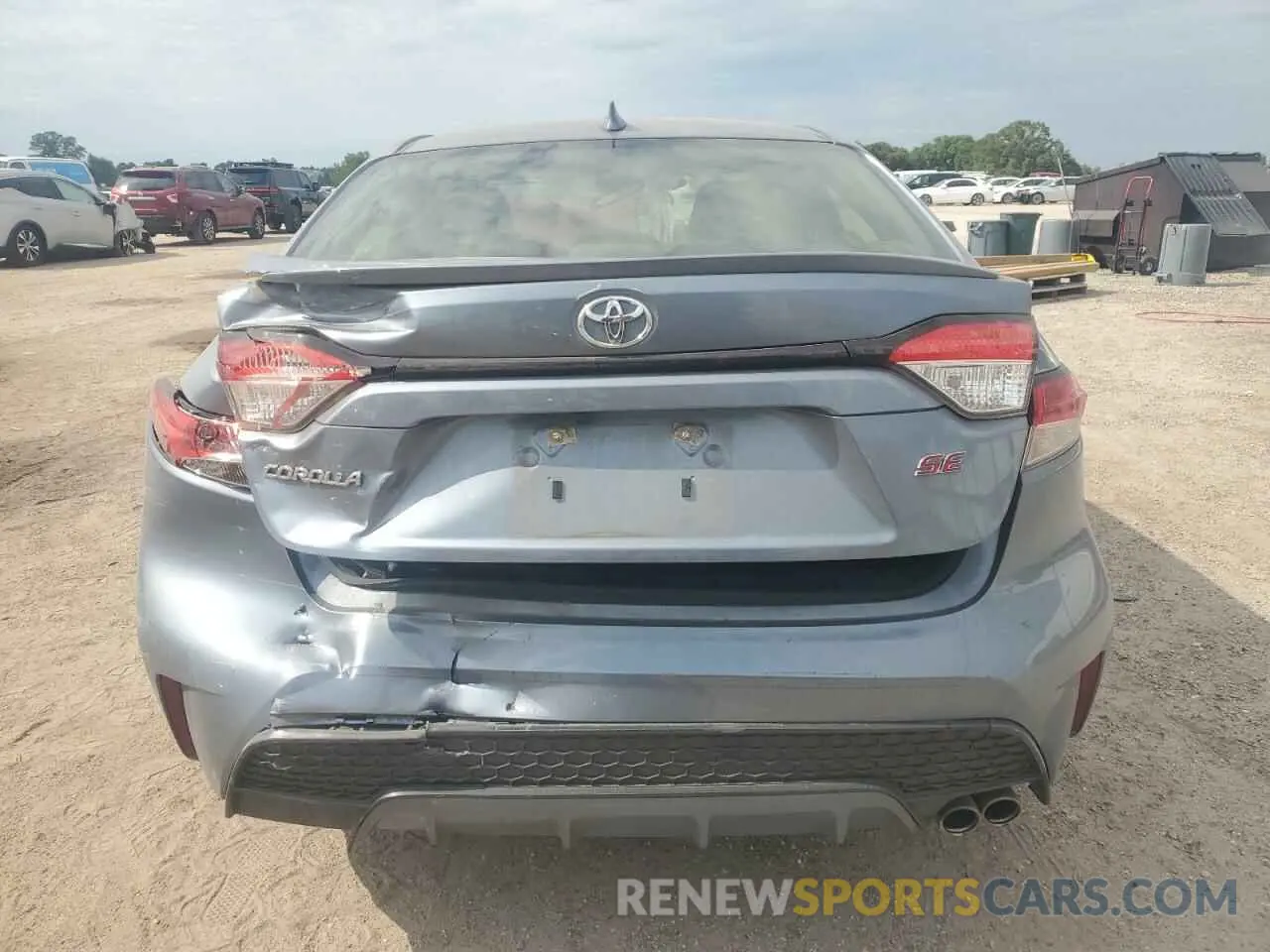 6 Photograph of a damaged car JTDS4RCEXLJ018481 TOYOTA COROLLA 2020