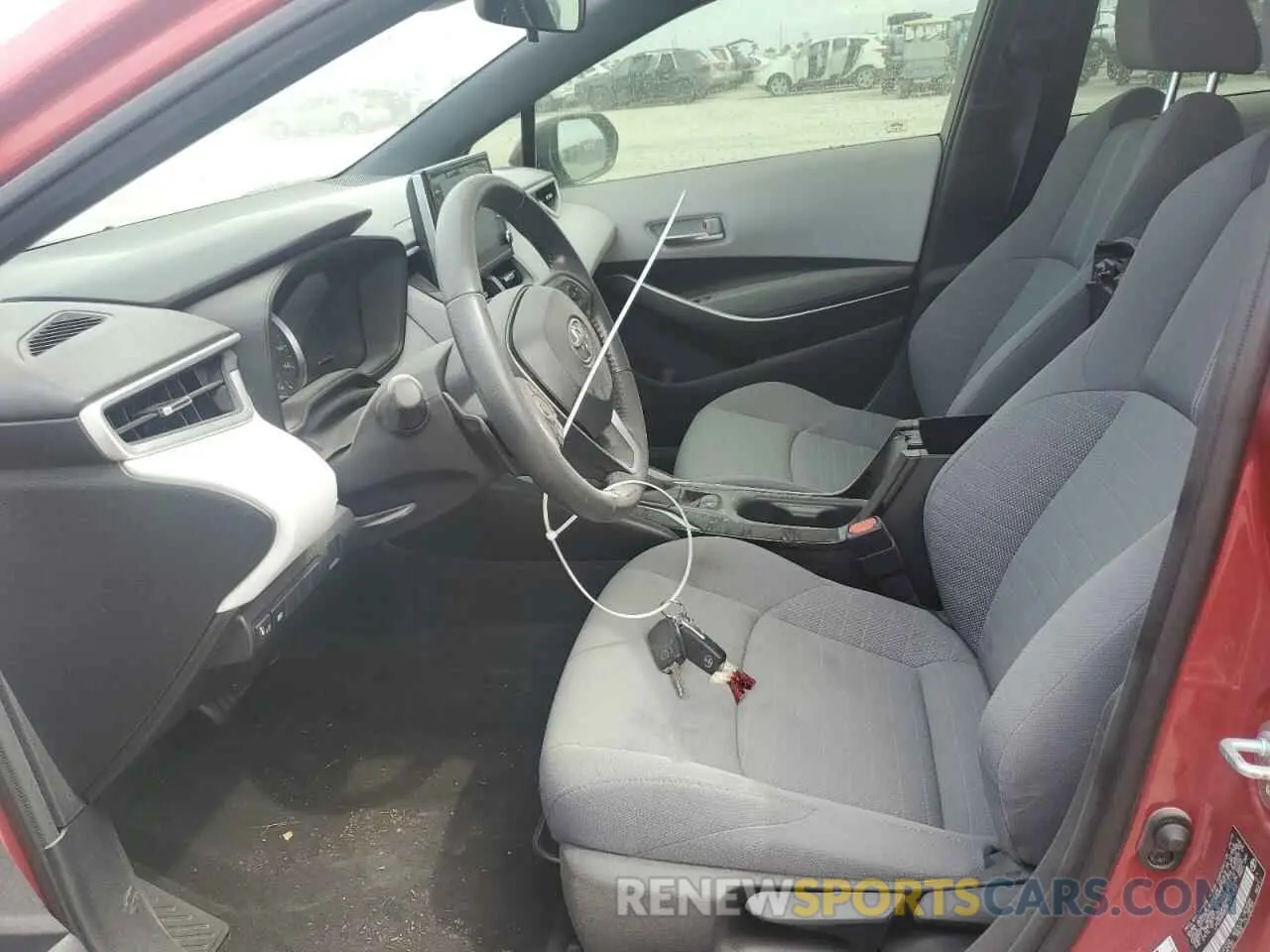 7 Photograph of a damaged car JTDS4RCEXLJ019369 TOYOTA COROLLA 2020