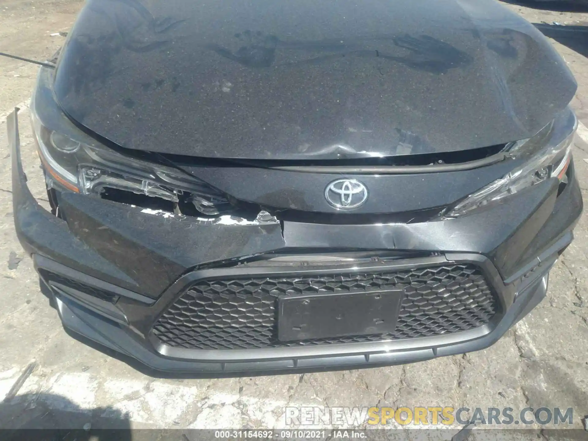 6 Photograph of a damaged car JTDS4RCEXLJ029741 TOYOTA COROLLA 2020