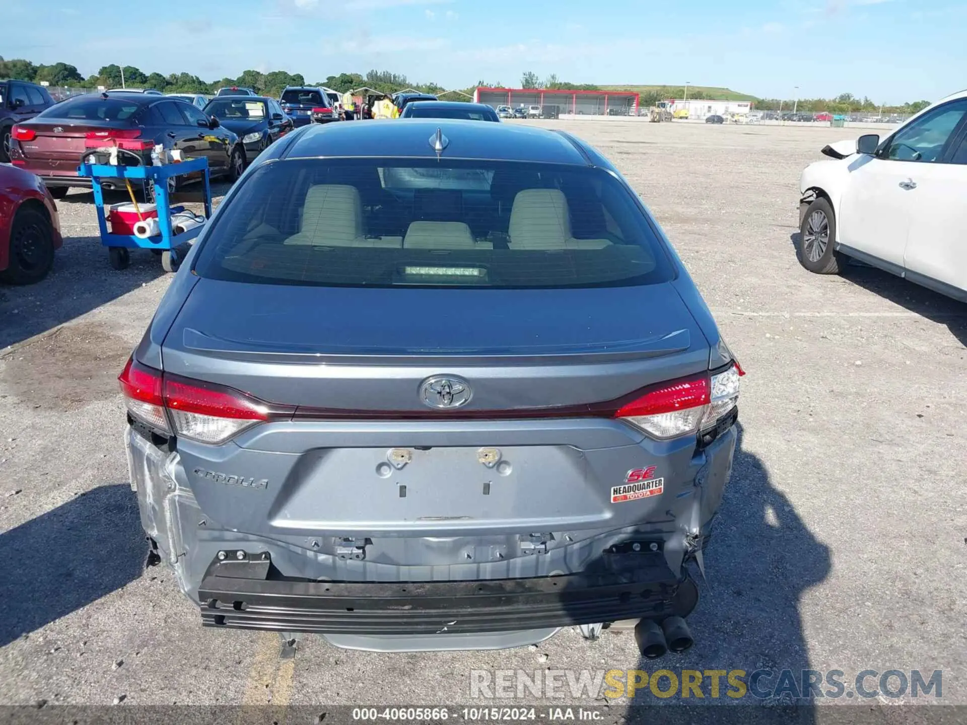 6 Photograph of a damaged car JTDS4RCEXLJ032882 TOYOTA COROLLA 2020