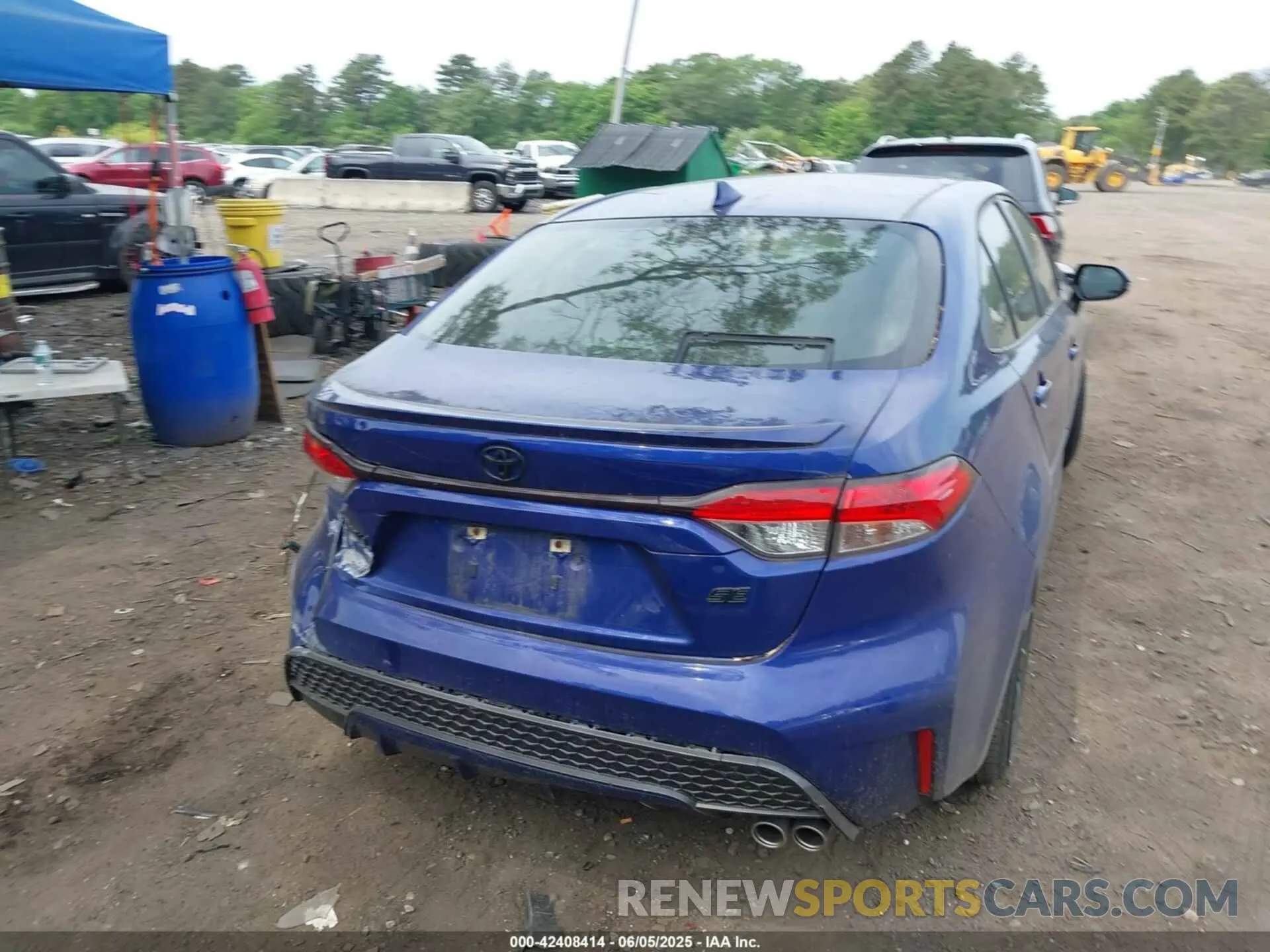 15 Photograph of a damaged car JTDS4RCEXLJ034972 TOYOTA COROLLA 2020