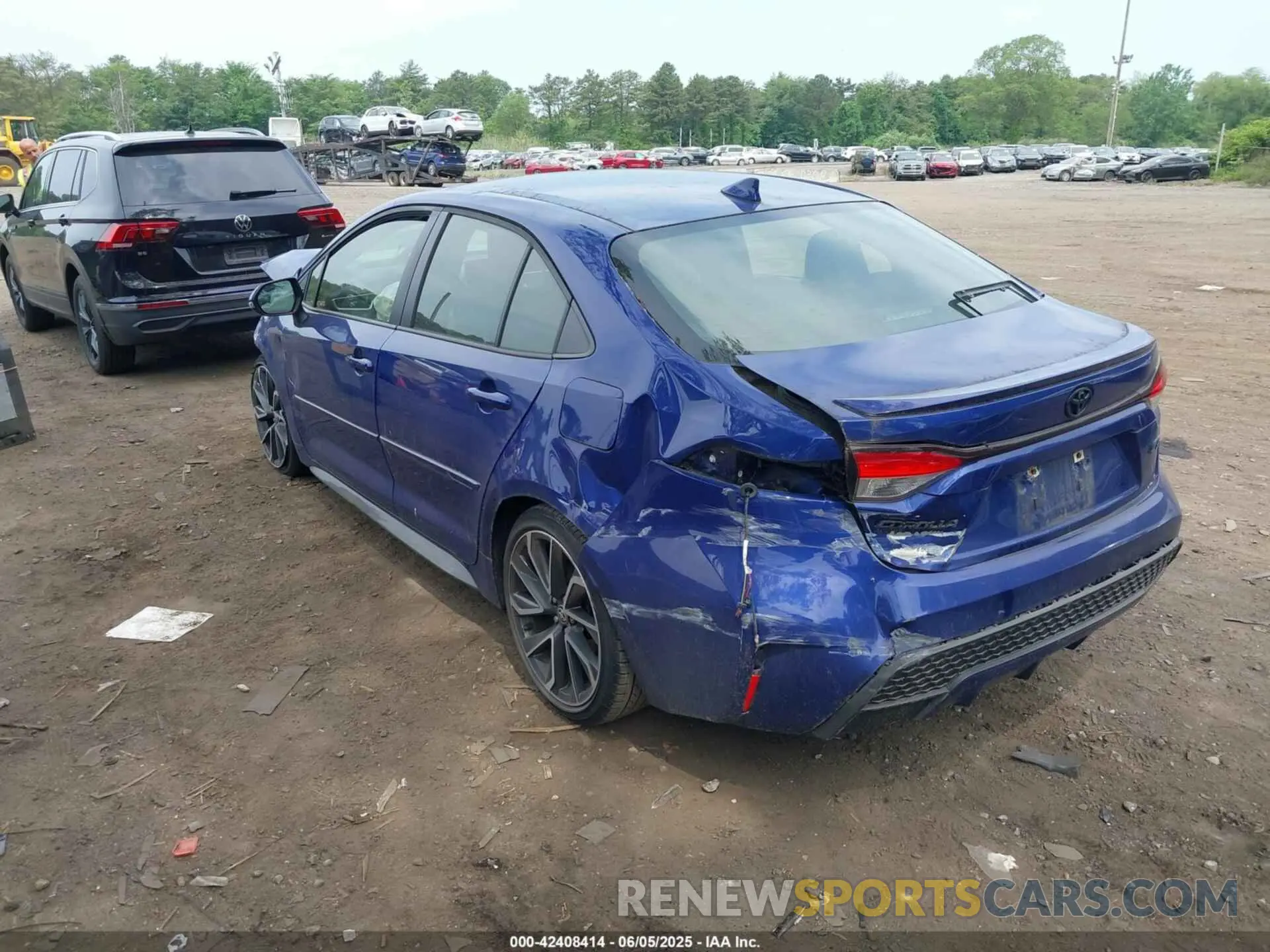 3 Photograph of a damaged car JTDS4RCEXLJ034972 TOYOTA COROLLA 2020