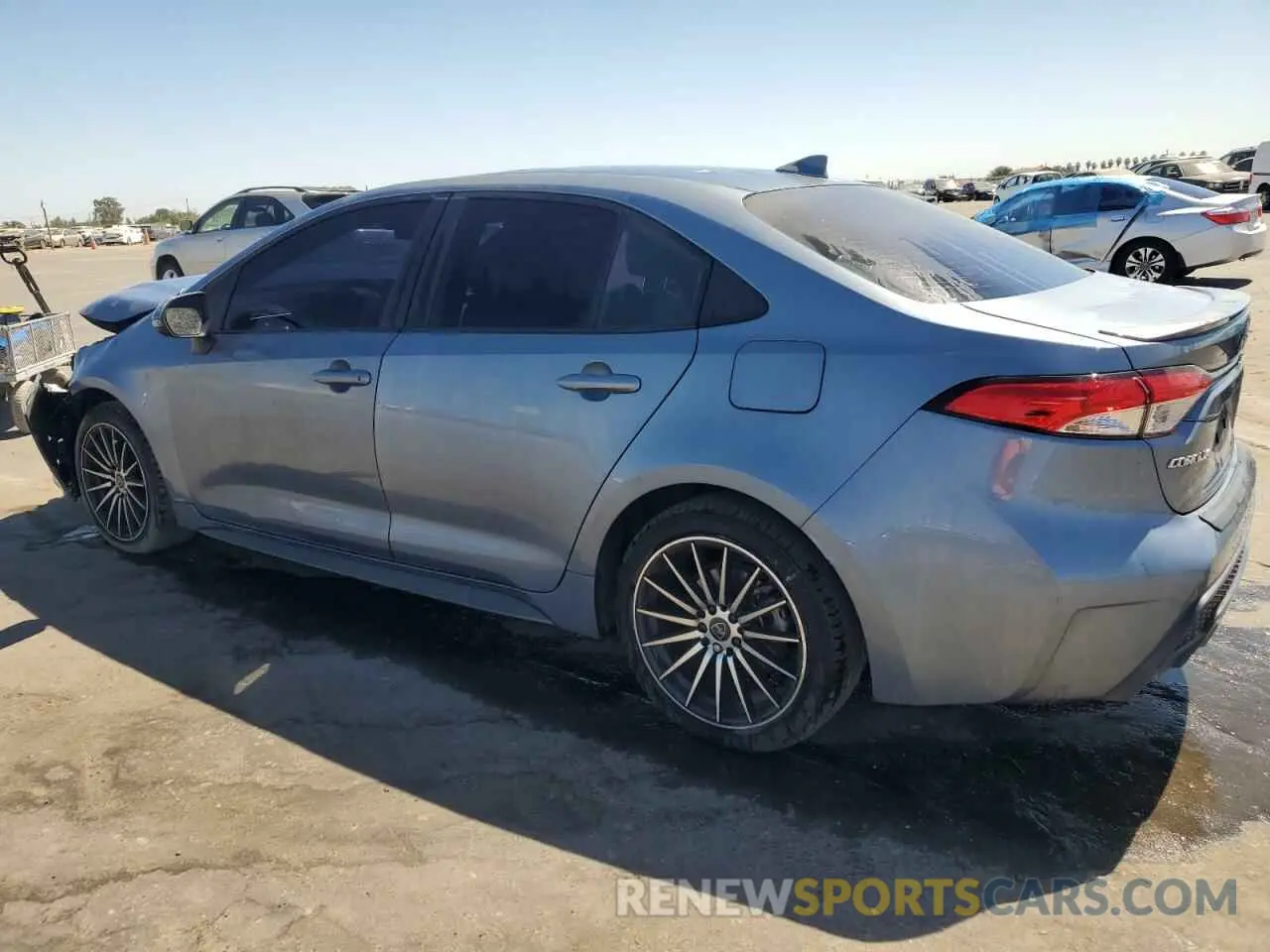 2 Photograph of a damaged car JTDS4RCEXLJ035099 TOYOTA COROLLA 2020