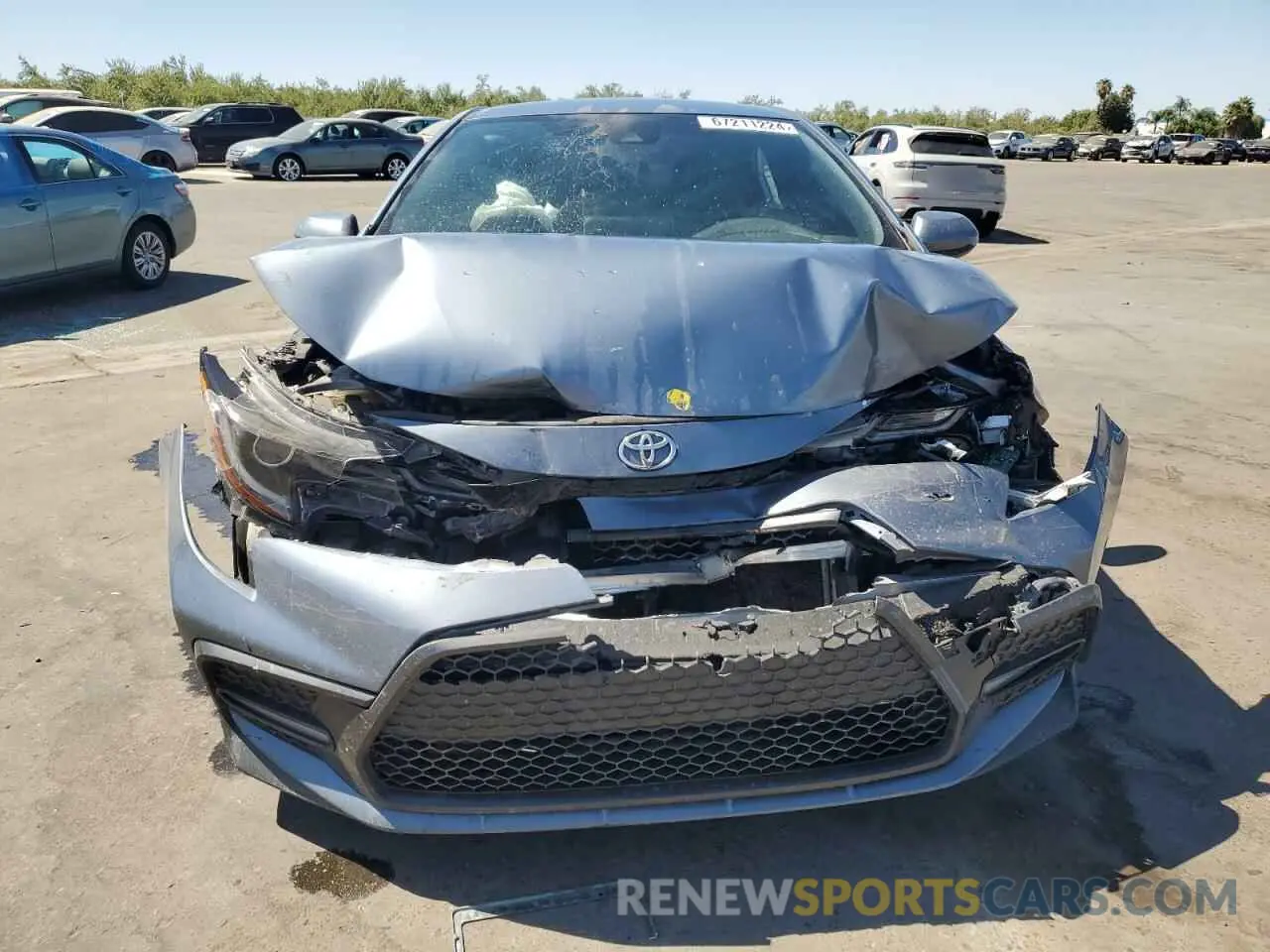 5 Photograph of a damaged car JTDS4RCEXLJ035099 TOYOTA COROLLA 2020