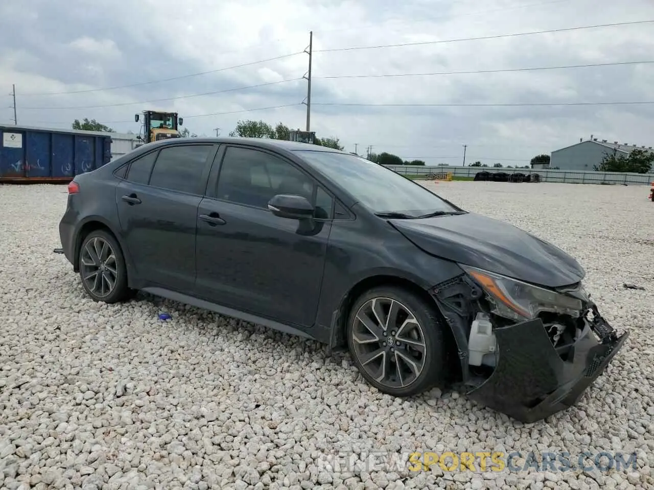 4 Photograph of a damaged car JTDS4RCEXLJ038603 TOYOTA COROLLA 2020