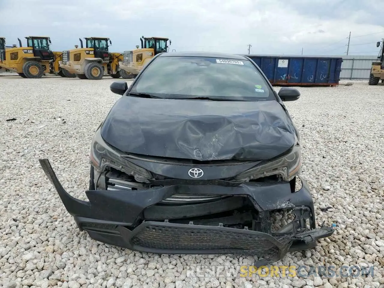 5 Photograph of a damaged car JTDS4RCEXLJ038603 TOYOTA COROLLA 2020