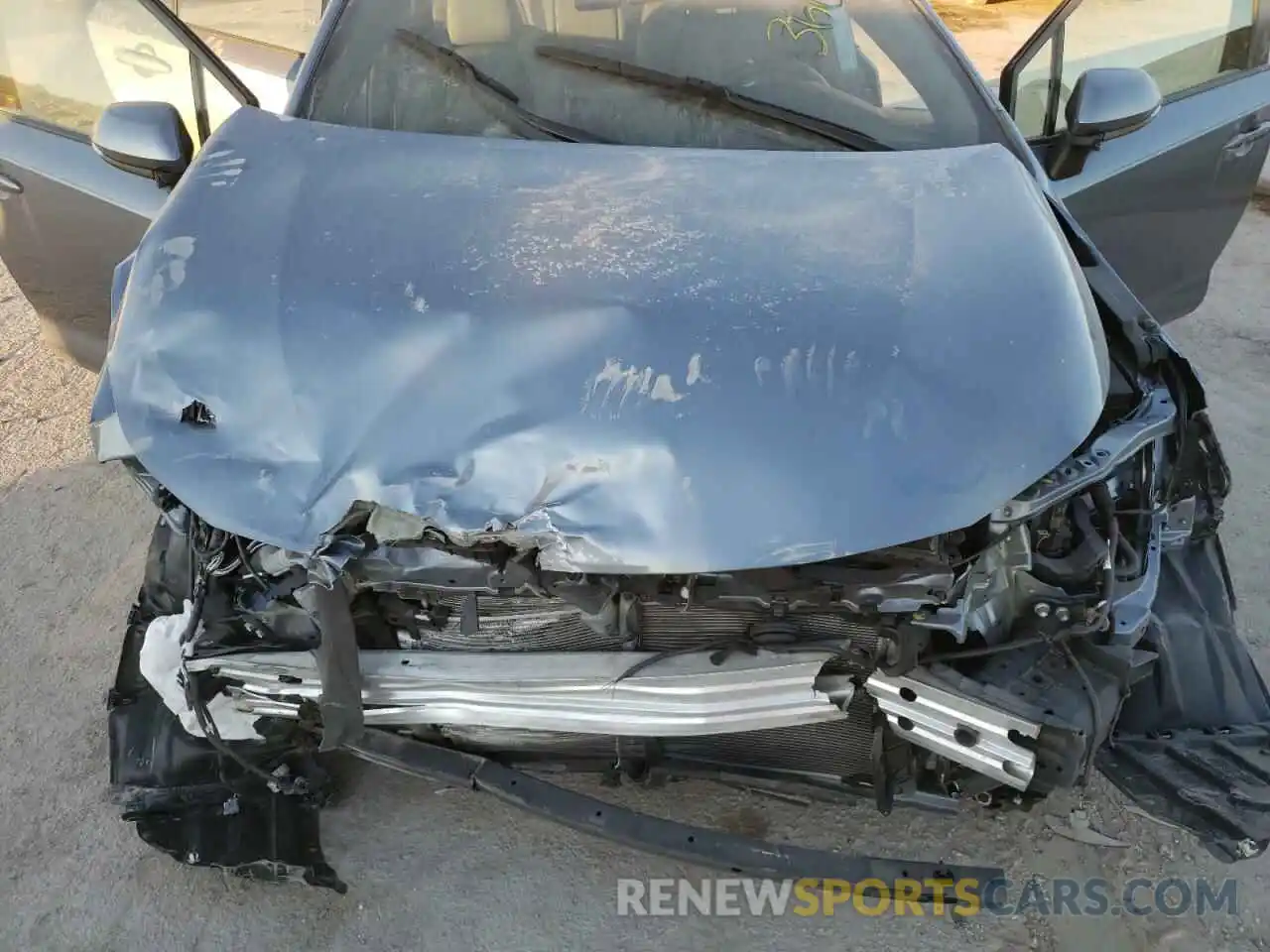 7 Photograph of a damaged car JTDS4RCEXLJ038892 TOYOTA COROLLA 2020