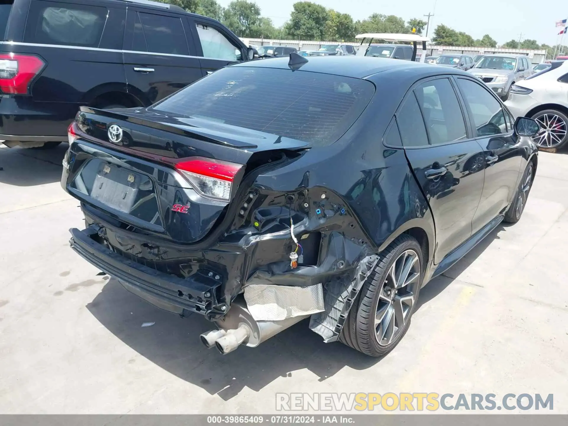 6 Photograph of a damaged car JTDS4RCEXLJ039413 TOYOTA COROLLA 2020