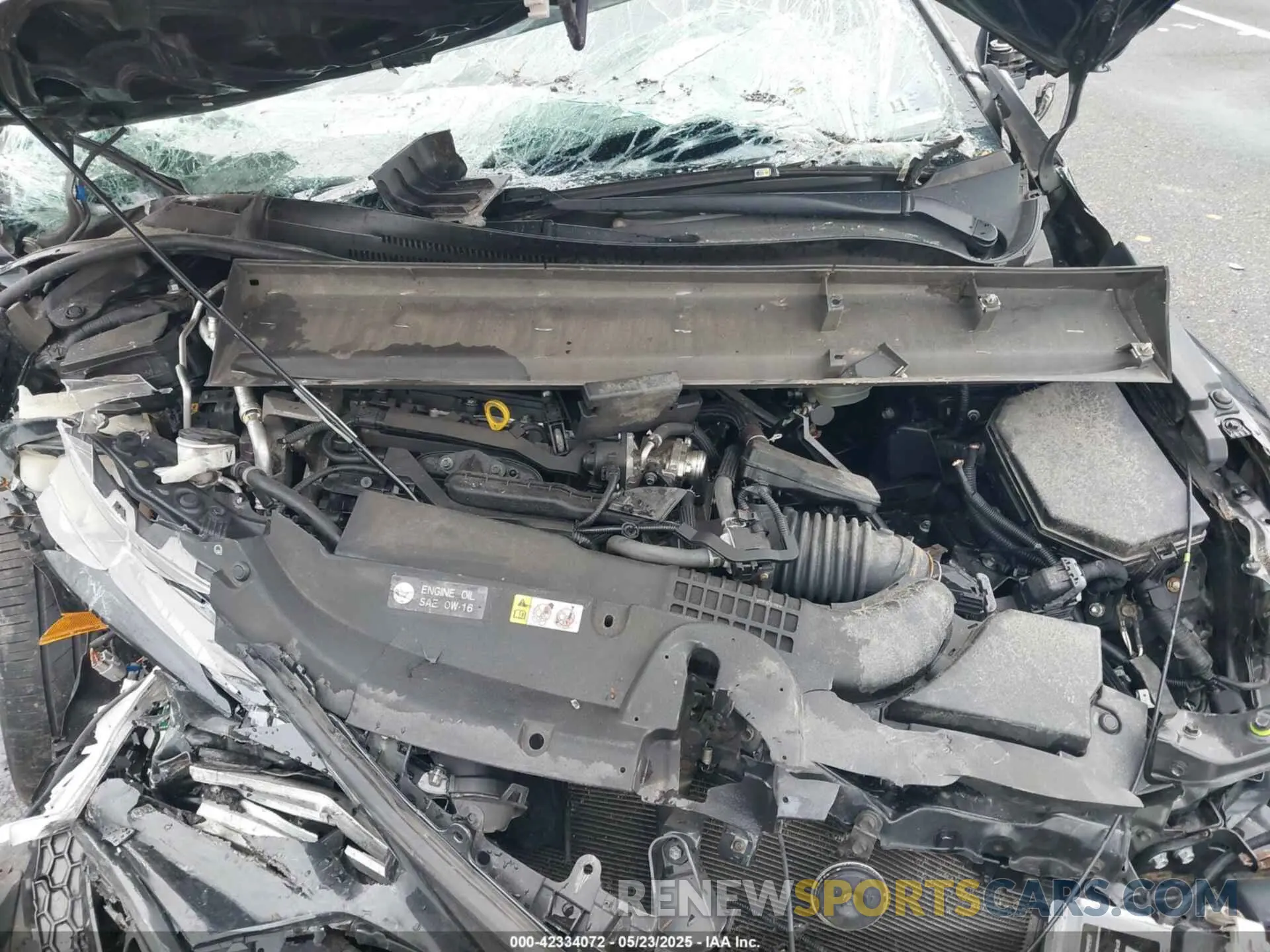 10 Photograph of a damaged car JTDS4RCEXLJ043476 TOYOTA COROLLA 2020