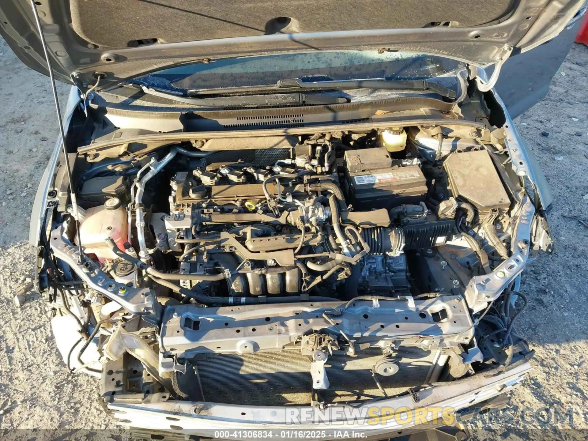 10 Photograph of a damaged car JTDT4RCE0LJ046133 TOYOTA COROLLA 2020
