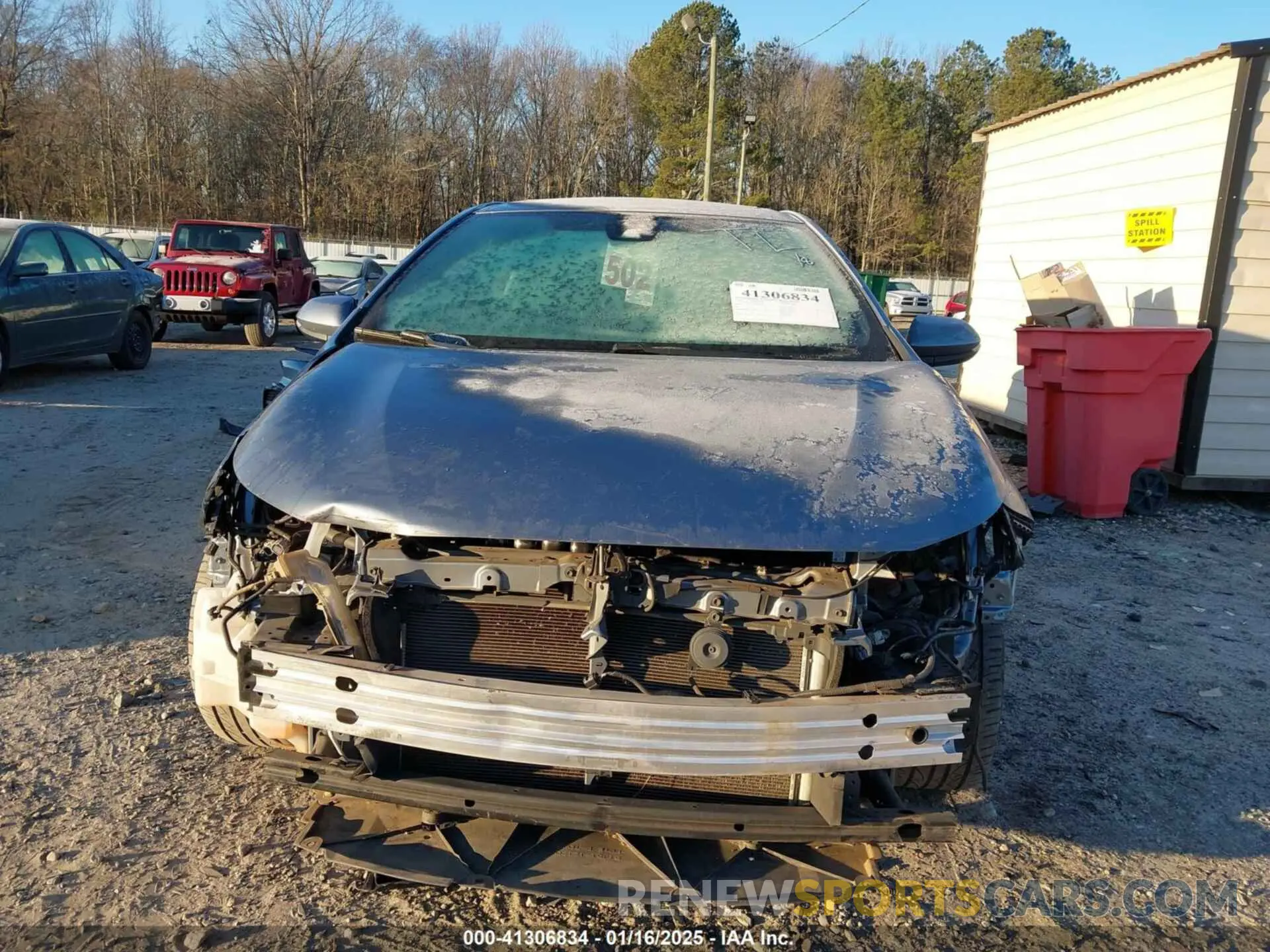 12 Photograph of a damaged car JTDT4RCE0LJ046133 TOYOTA COROLLA 2020