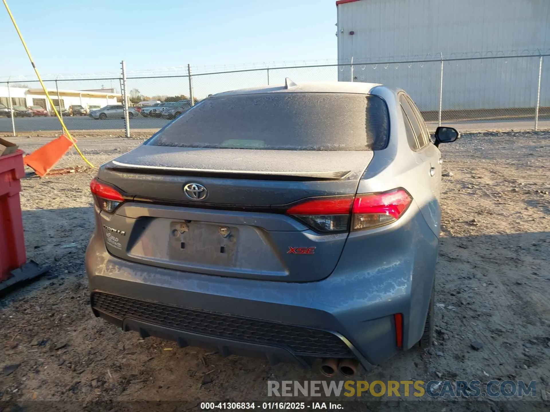 16 Photograph of a damaged car JTDT4RCE0LJ046133 TOYOTA COROLLA 2020